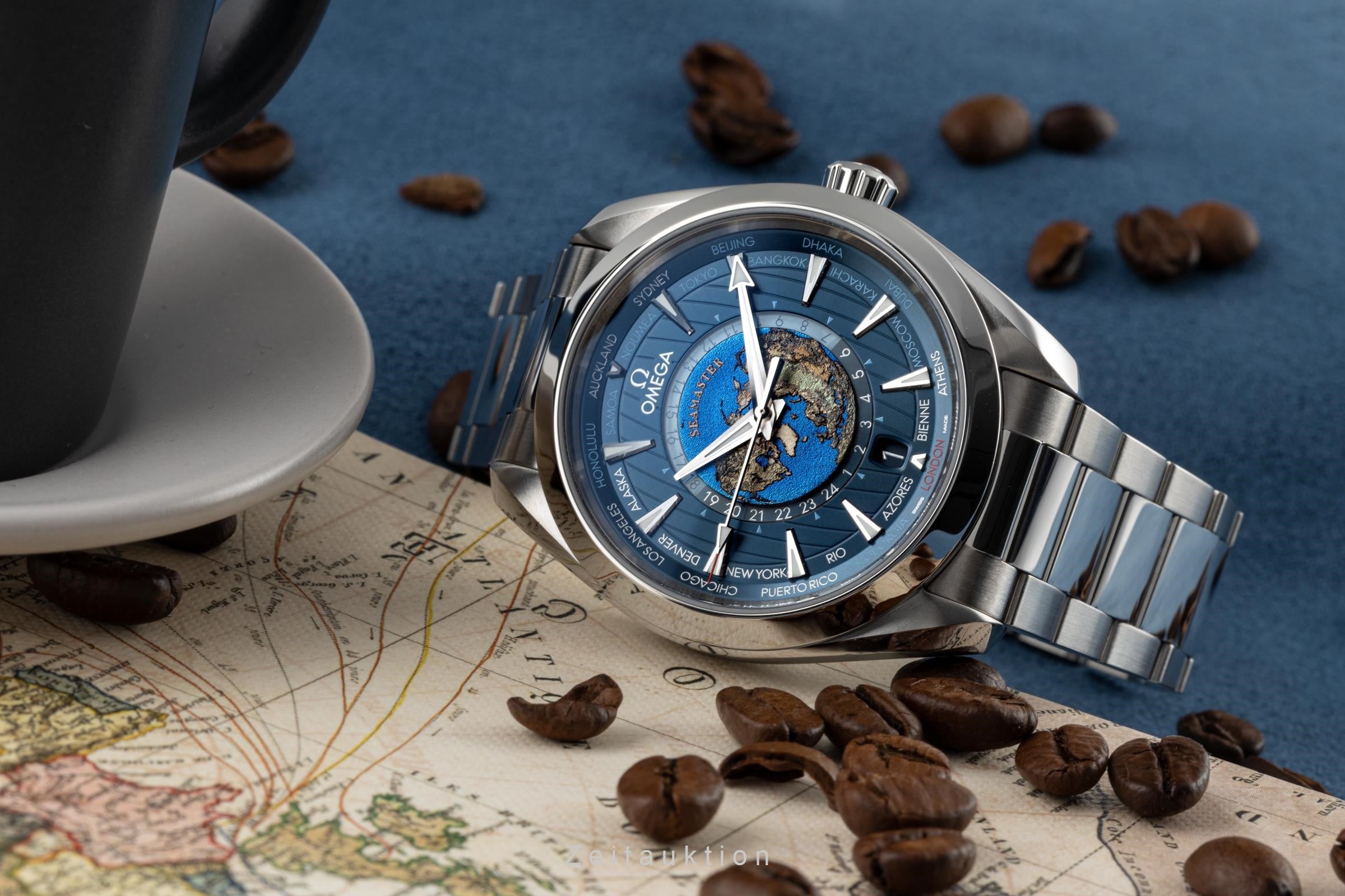 Omega Seamaster steel automatic men's watch 220.10.43.22.03.001 LP: 10600EUR  [2302595]