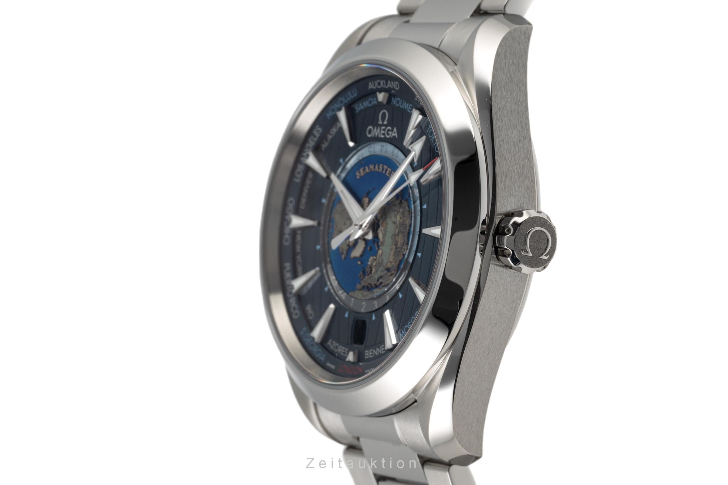 Omega Seamaster steel automatic men's watch 220.10.43.22.03.001 LP: 10600EUR  [2302595]