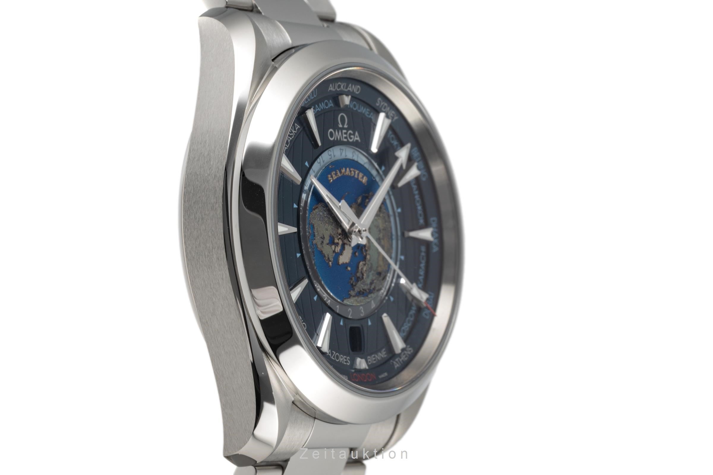 Omega Seamaster steel automatic men's watch 220.10.43.22.03.001 LP: 10600EUR  [2302595]