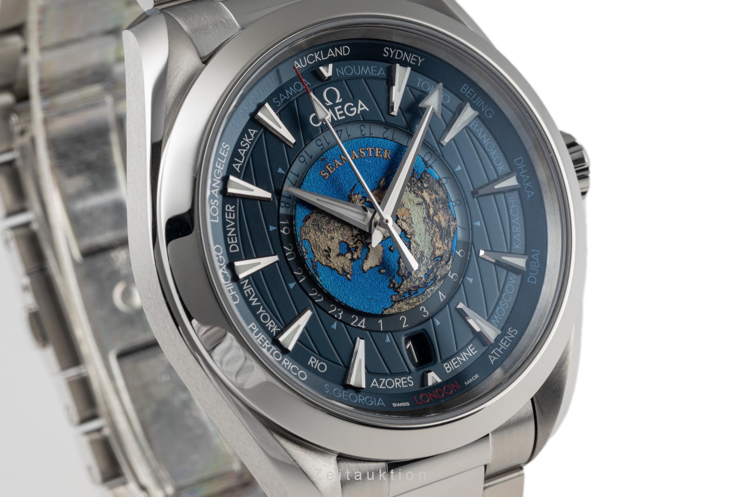 Omega Seamaster steel automatic men's watch 220.10.43.22.03.001 LP: 10600EUR  [2302595]