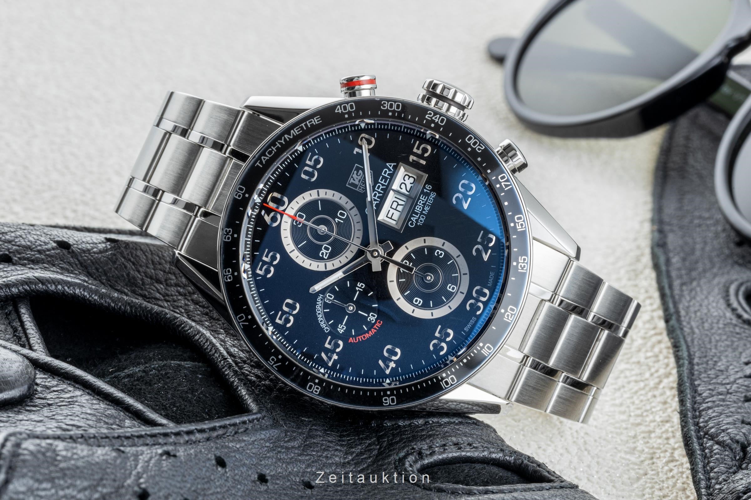 Tag Heuer Carrera chronograph steel automatic men's watch CV2A10 LP: 5150EUR  [2302619]