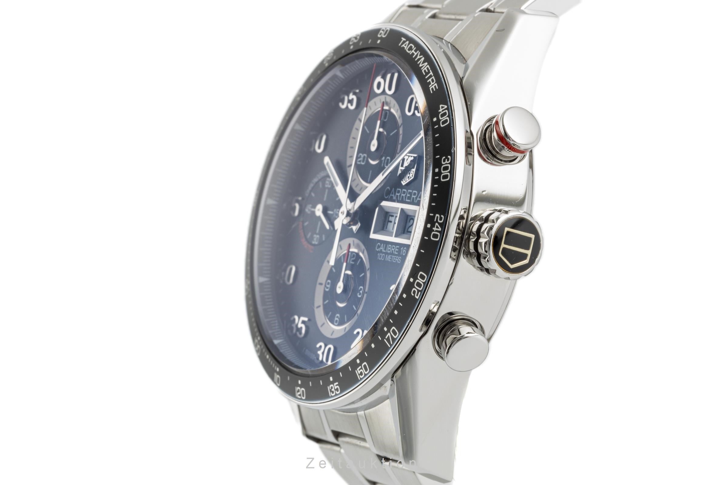 Tag Heuer Carrera chronograph steel automatic men's watch CV2A10 LP: 5150EUR  [2302619]