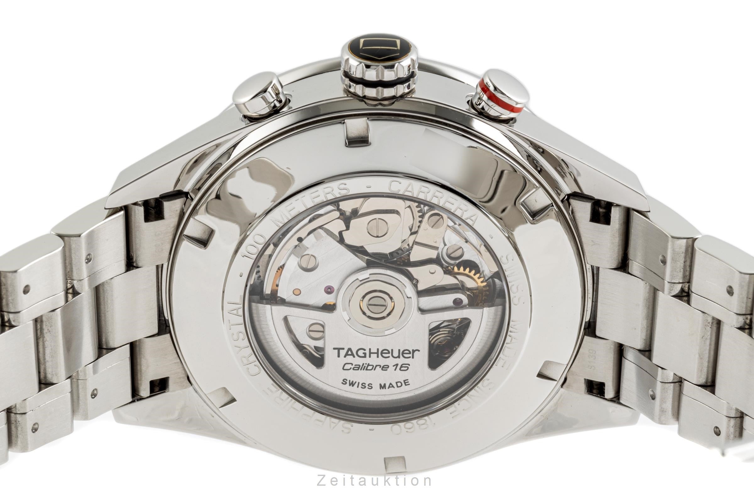 Tag Heuer Carrera chronograph steel automatic men's watch CV2A10 LP: 5150EUR  [2302619]