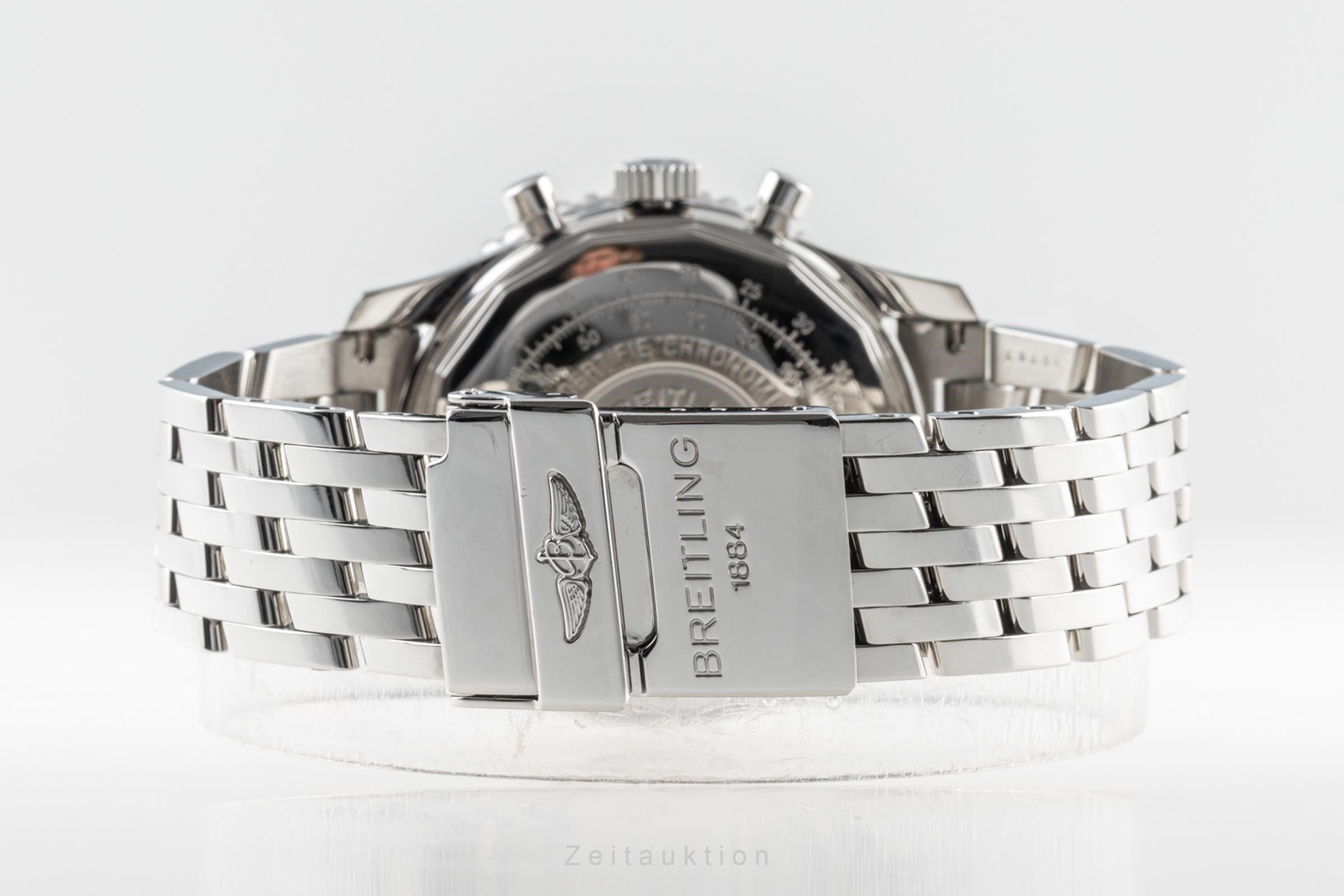 Breitling Navitimer Cosmonaute chronographe acier à remontage manuel montre pour hommes A12322 LP: 8750EUR  [2302620]