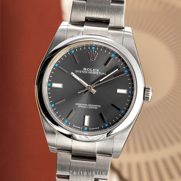 Rolex Oyster Perpetual acero automático reloj para caballeros 114300  [2302625]