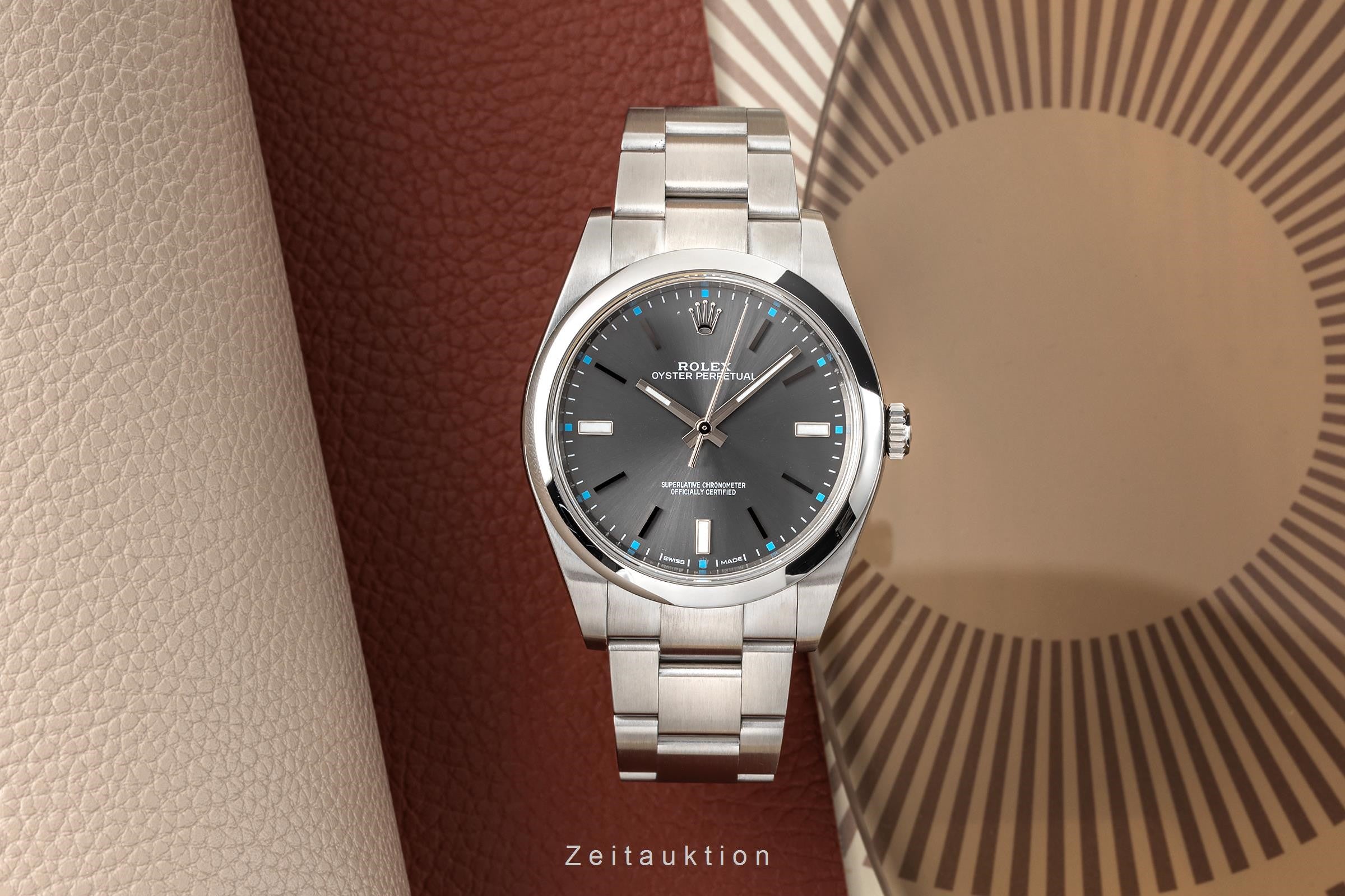 Rolex Oyster Perpetual acero automático reloj para caballeros 114300  [2302625]