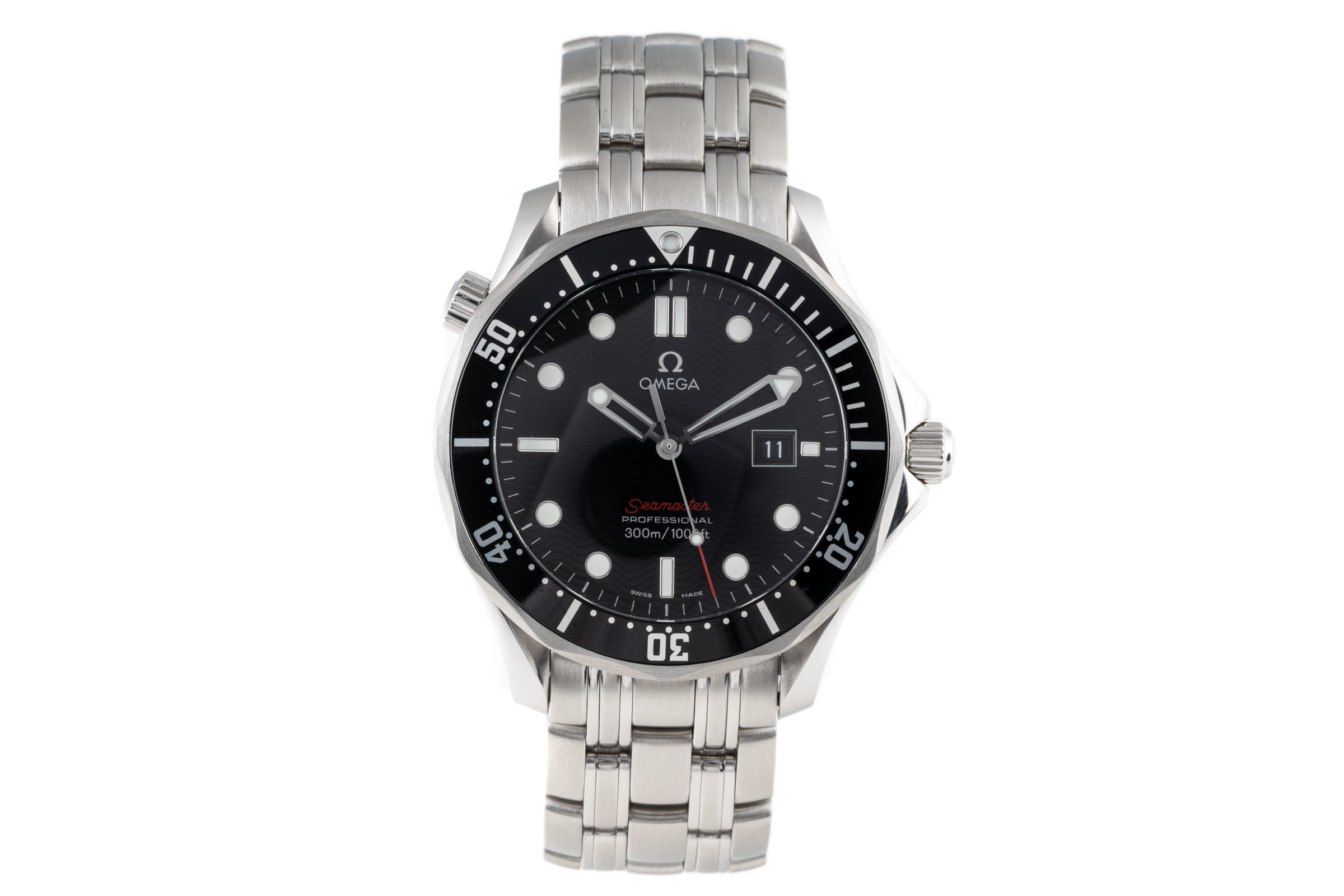 Omega Seamaster acier quartz montre pour hommes 212.30.41.61.01.001  [2302636]