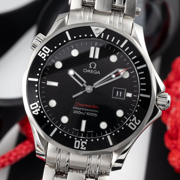 Omega Seamaster acier quartz montre pour hommes 212.30.41.61.01.001  [2302636]