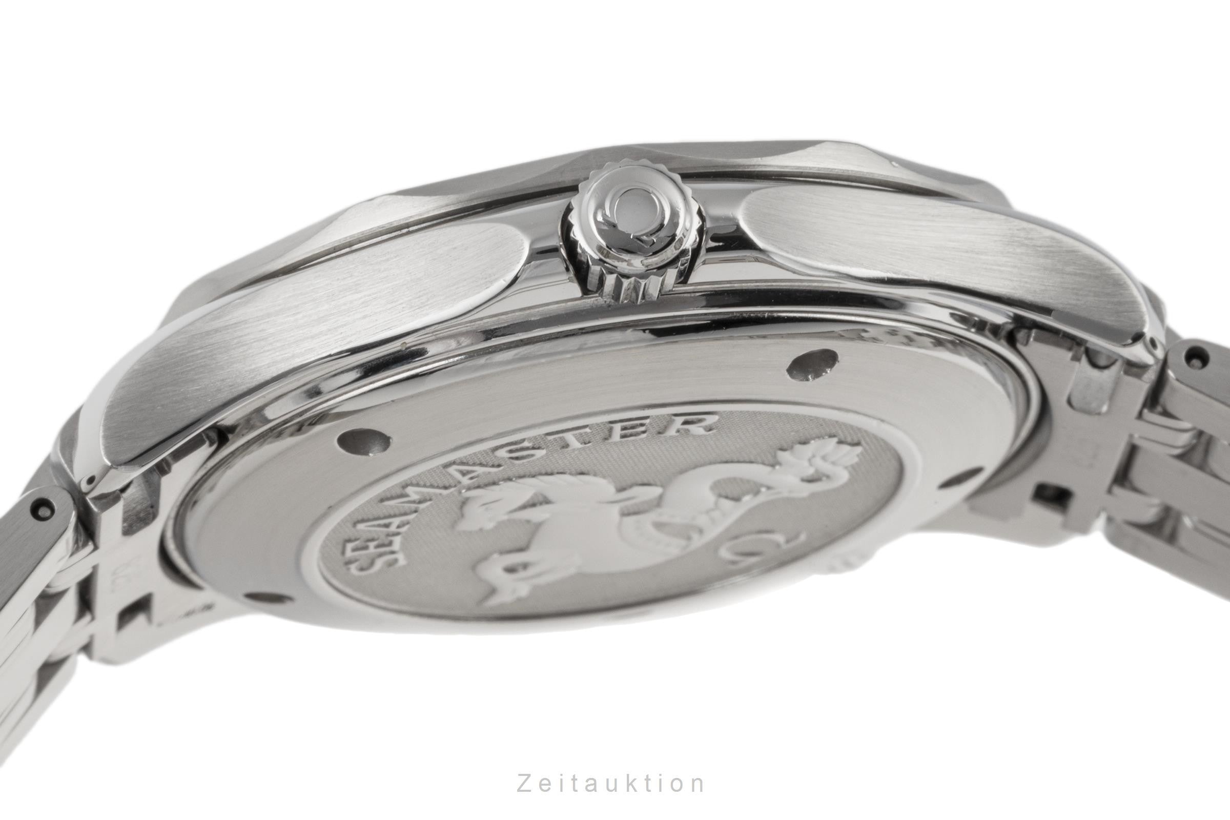 Omega Seamaster steel quartz men's watch 2221.80.00, 196.1504  [2302638]