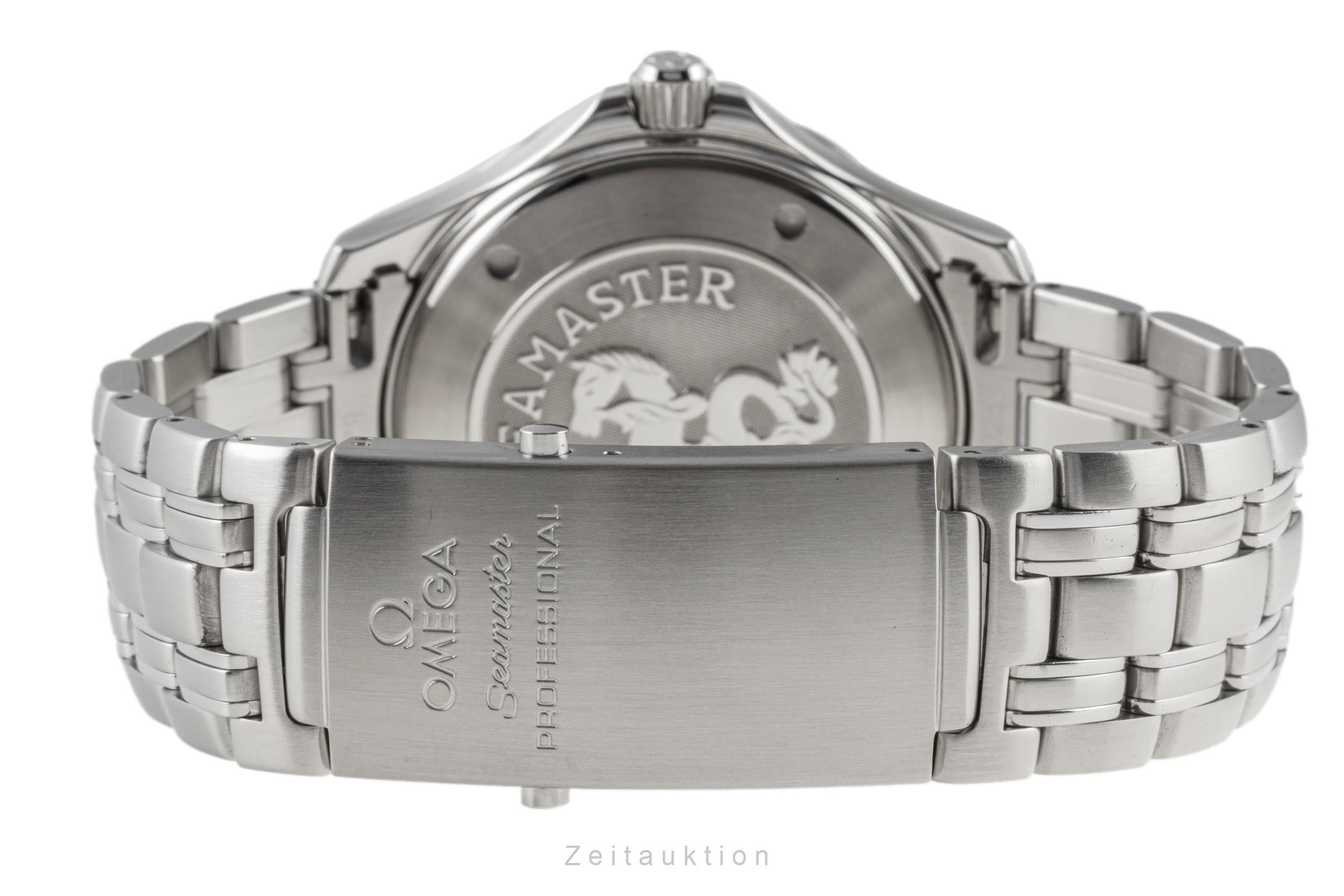 Omega Seamaster steel quartz men's watch 2221.80.00, 196.1504  [2302638]