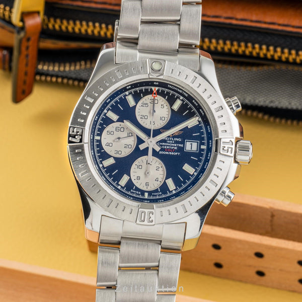 Breitling Colt Chronograph  chronographe acier automatique montre pour hommes A1338811, BD83  [2302650]
