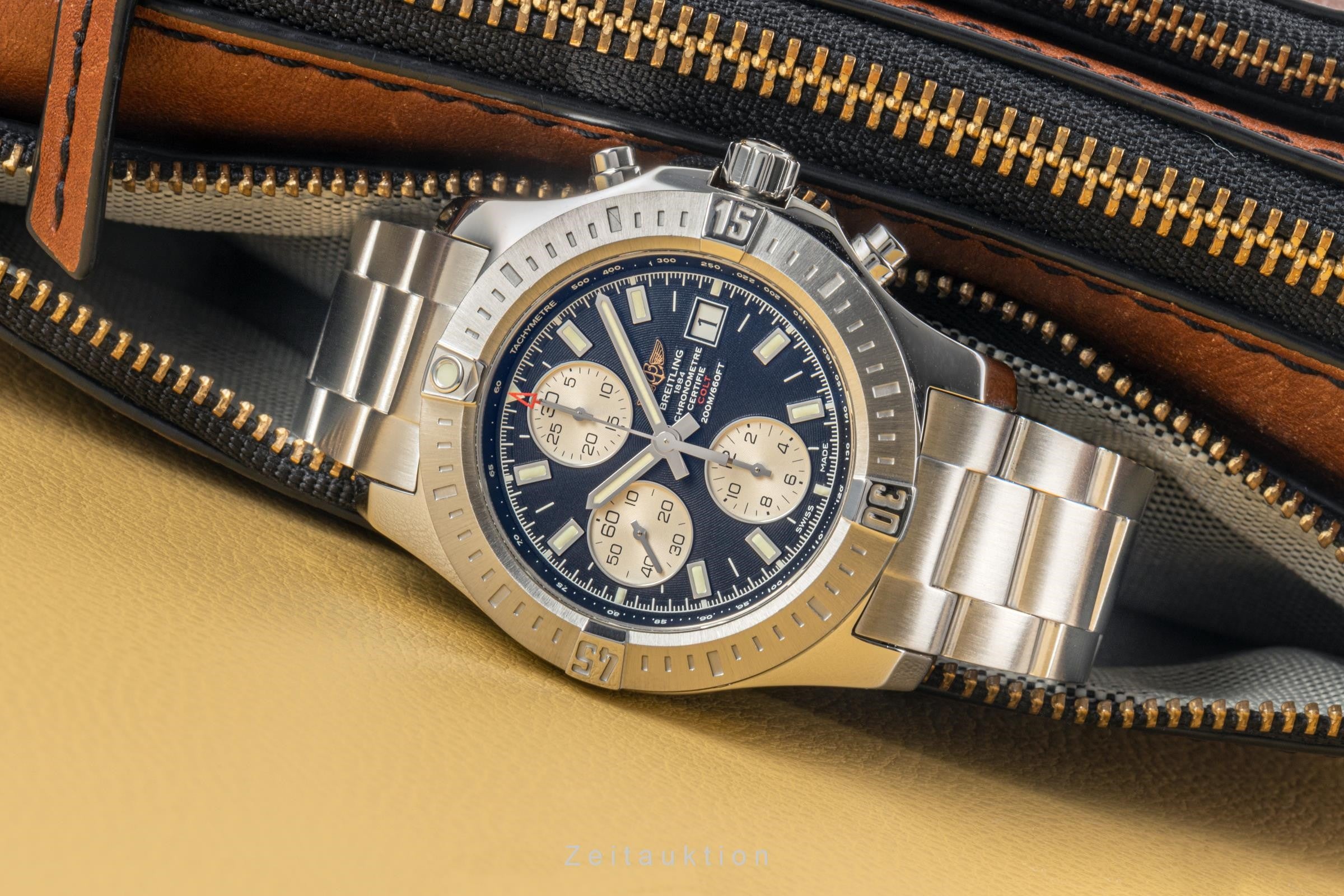 Breitling Colt Chronograph  chronographe acier automatique montre pour hommes A1338811, BD83  [2302650]