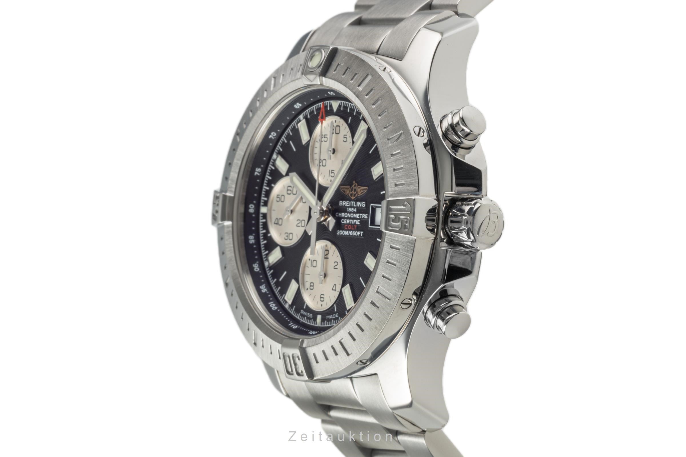 Breitling Colt Chronograph  chronographe acier automatique montre pour hommes A1338811, BD83  [2302650]