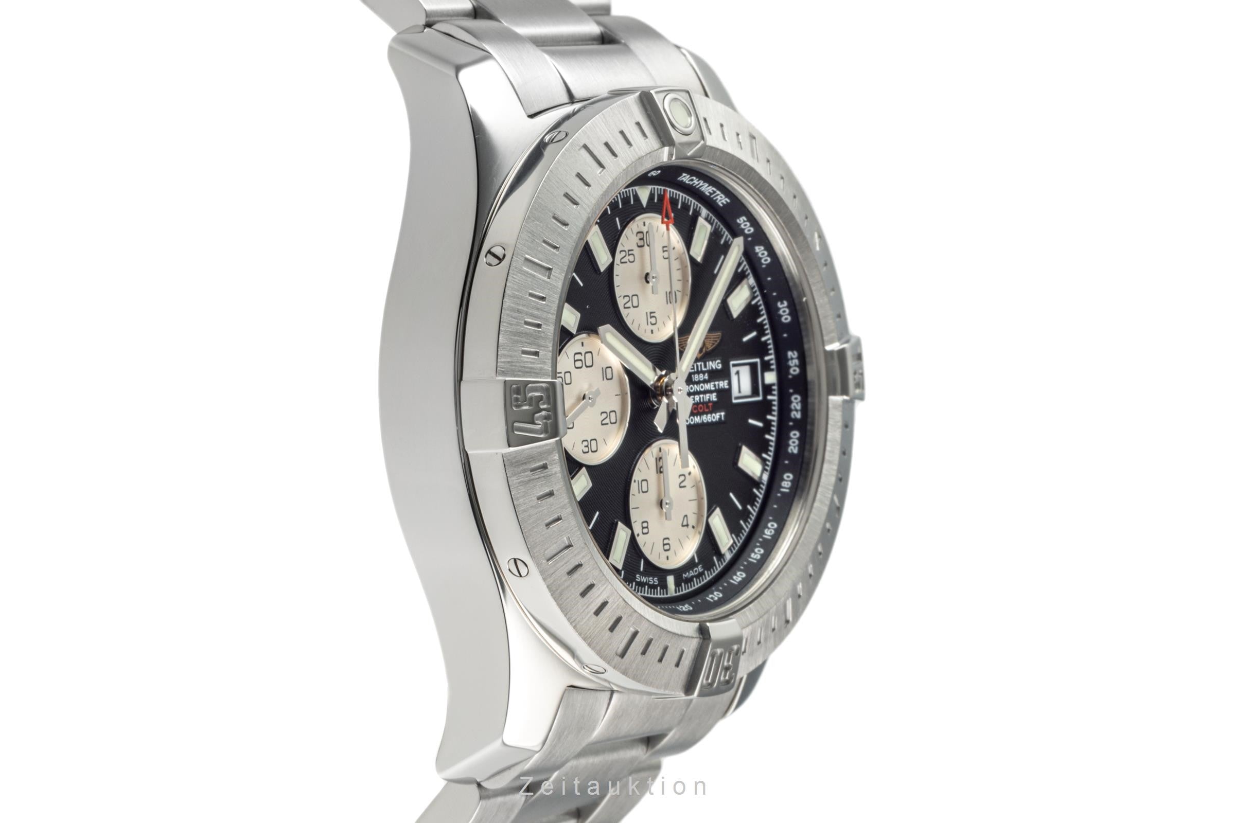 Breitling Colt Chronograph  chronographe acier automatique montre pour hommes A1338811, BD83  [2302650]