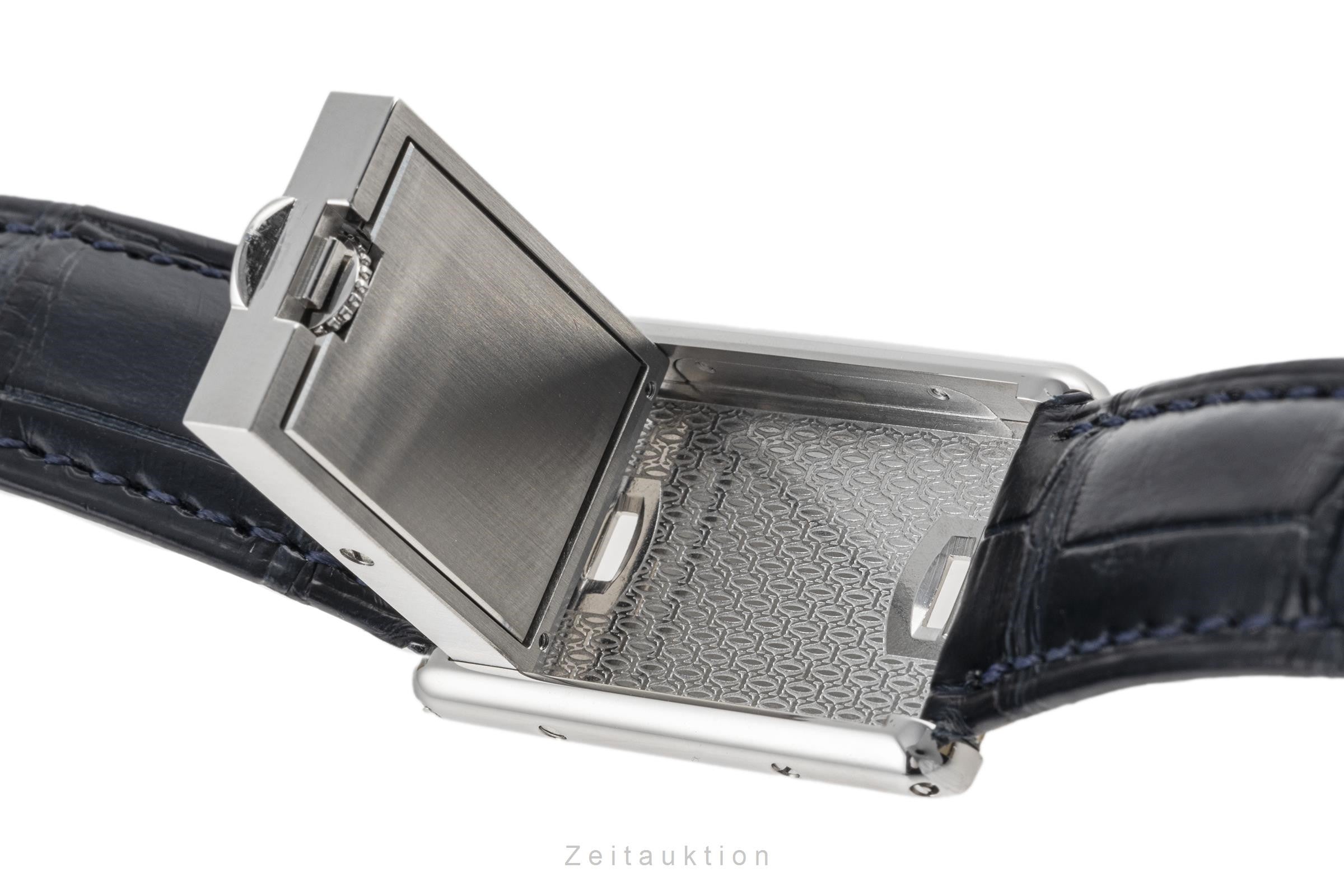 Cartier Tank Lady Basculante Edelstahl Wendegehäuse Ref. W1011158  Klassiker [2302660]