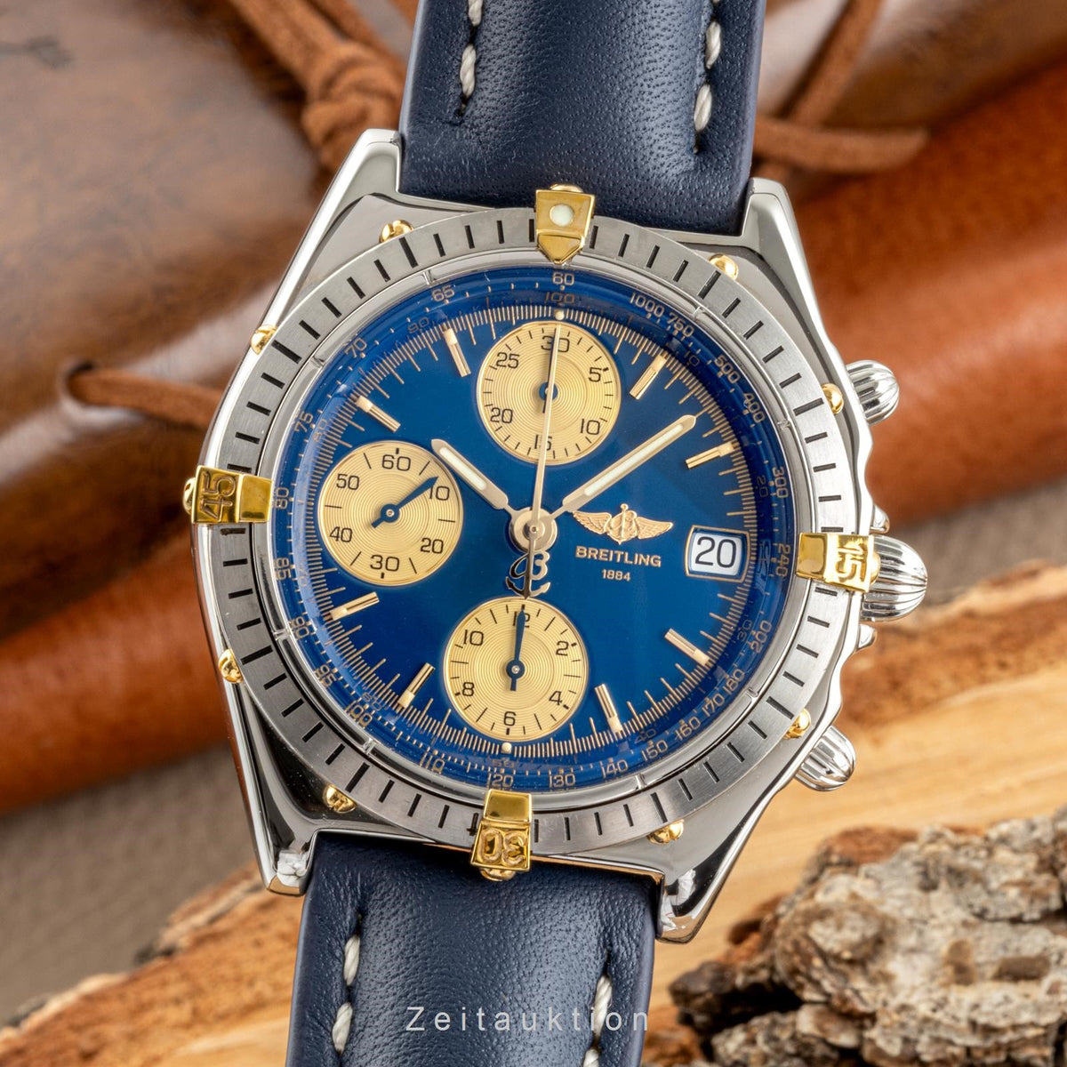 Breitling Chronomat cronografo acciaio oro automatismo B13