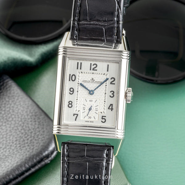 Jaeger LeCoultre Reverso steel manual winding men's watch 215.8.D4/Q3848420 LP: 14300EUR  [2302723]