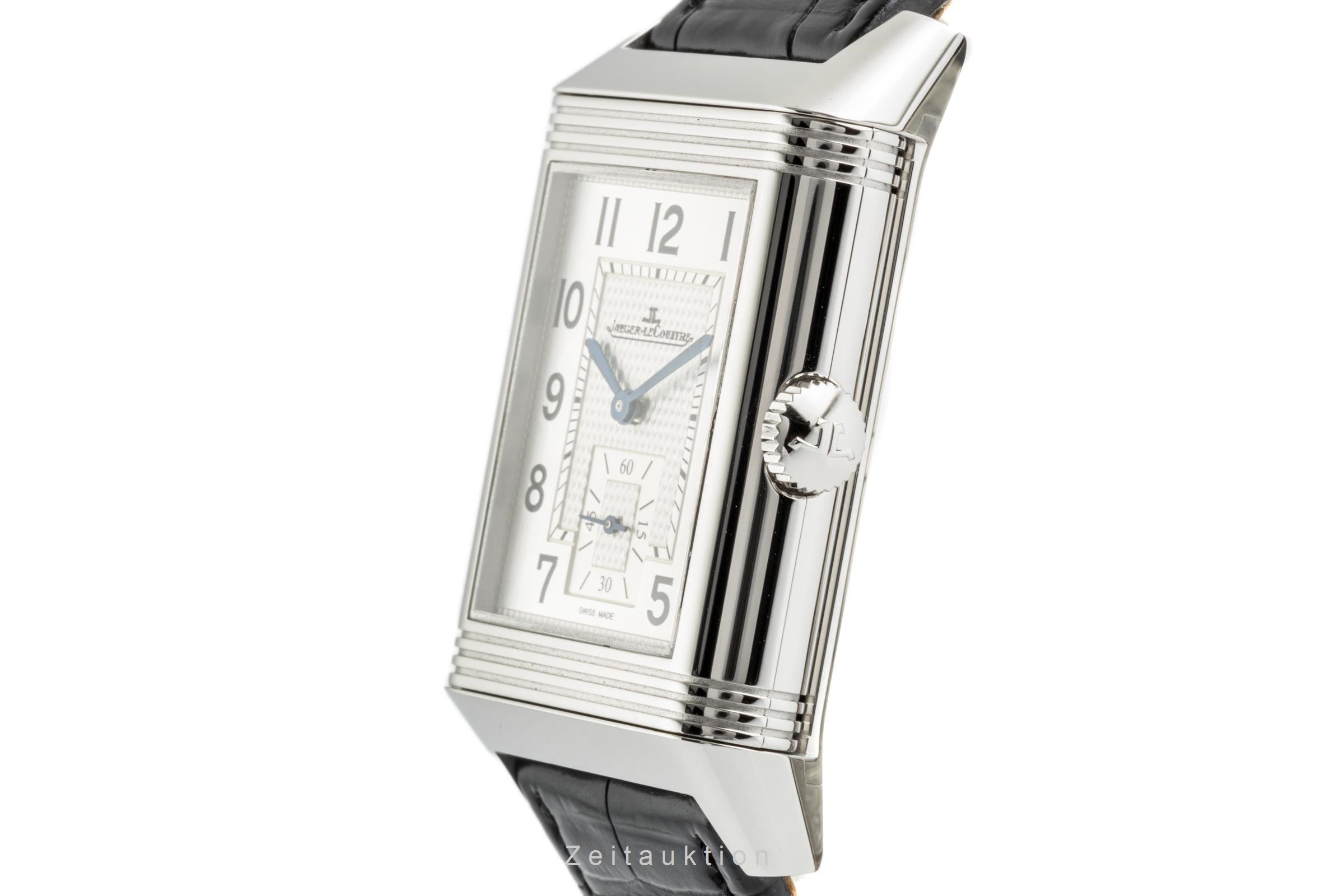 Jaeger LeCoultre Reverso steel manual winding men's watch 215.8.D4/Q3848420 LP: 14300EUR  [2302723]