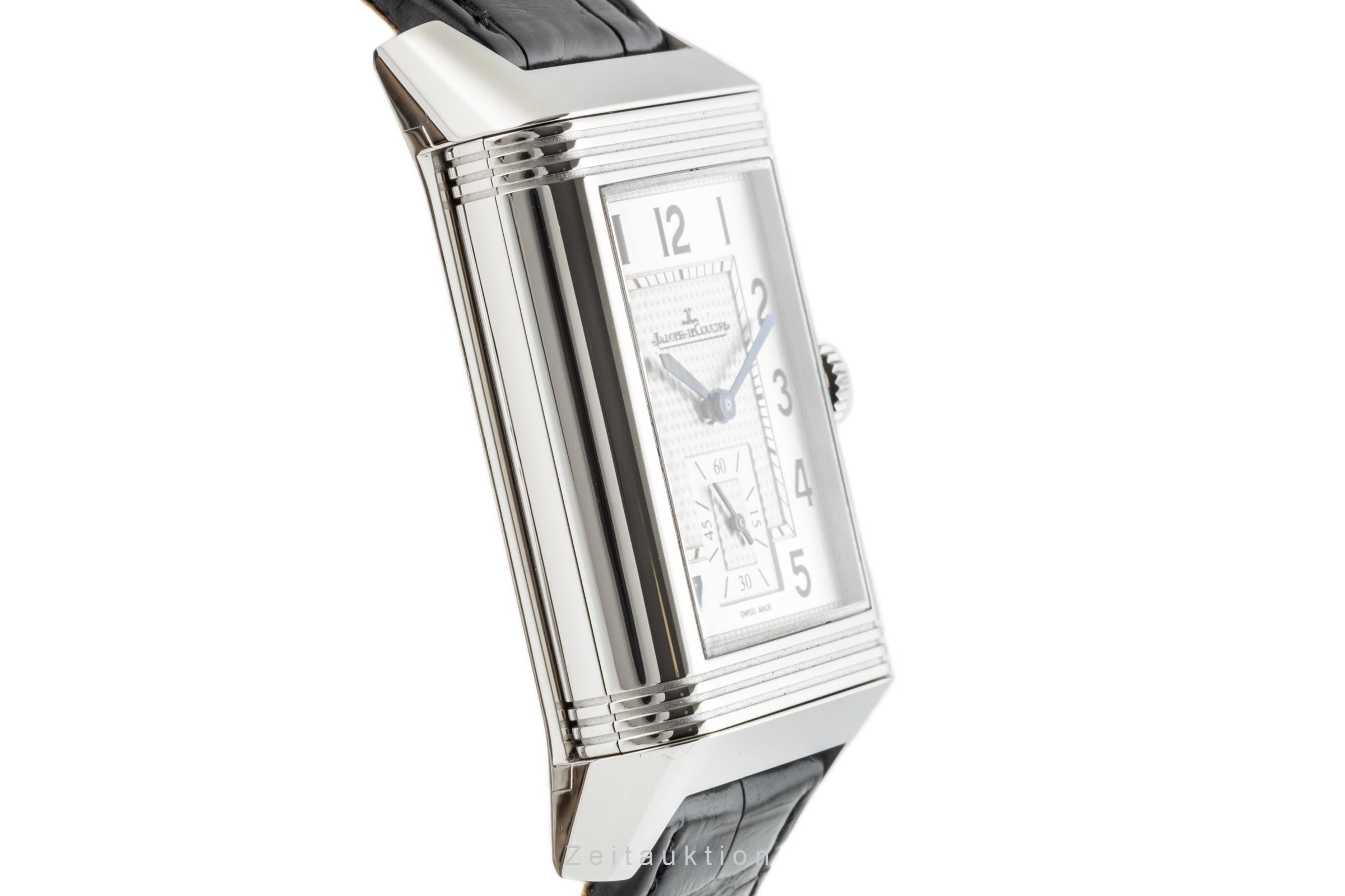Jaeger LeCoultre Reverso steel manual winding men's watch 215.8.D4/Q3848420 LP: 14300EUR  [2302723]