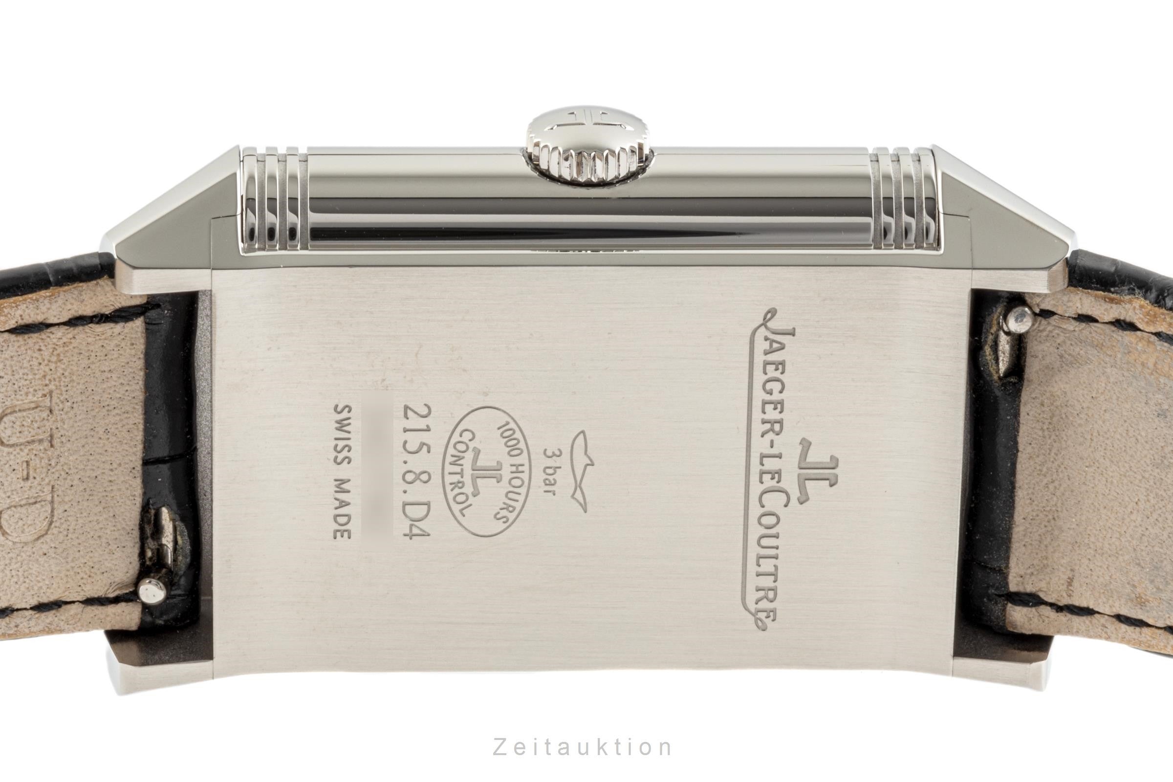 Jaeger LeCoultre Reverso steel manual winding men's watch 215.8.D4/Q3848420 LP: 14300EUR  [2302723]