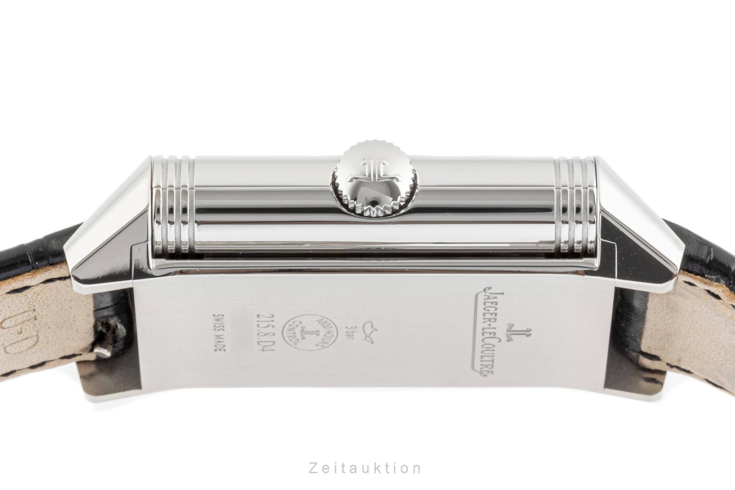 Jaeger LeCoultre Reverso steel manual winding men's watch 215.8.D4/Q3848420 LP: 14300EUR  [2302723]