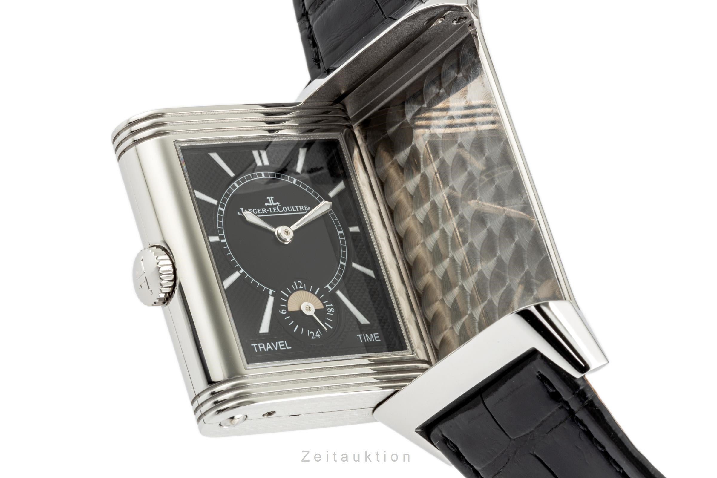 Jaeger LeCoultre Reverso steel manual winding men's watch 215.8.D4/Q3848420 LP: 14300EUR  [2302723]