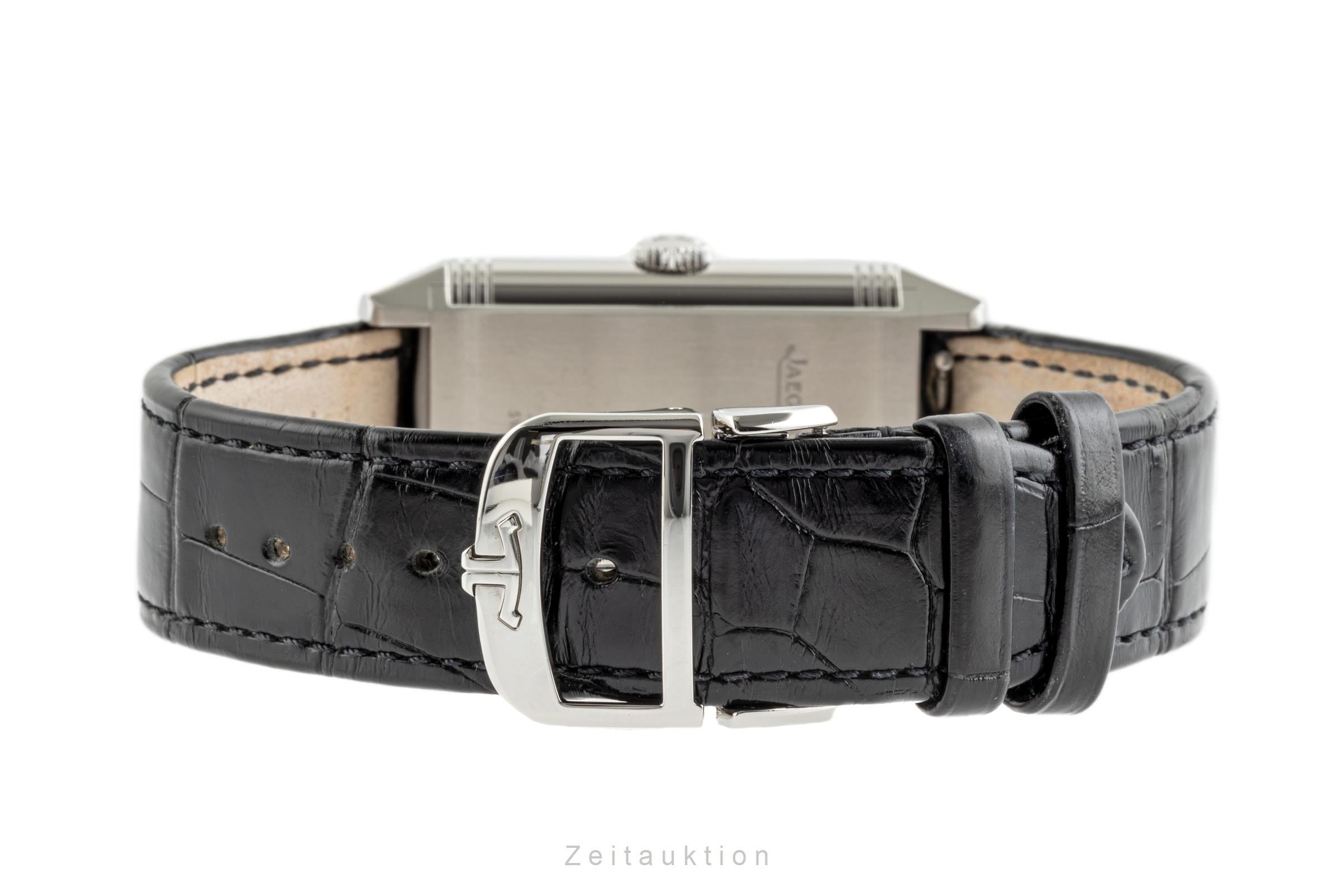 Jaeger LeCoultre Reverso steel manual winding men's watch 215.8.D4/Q3848420 LP: 14300EUR  [2302723]