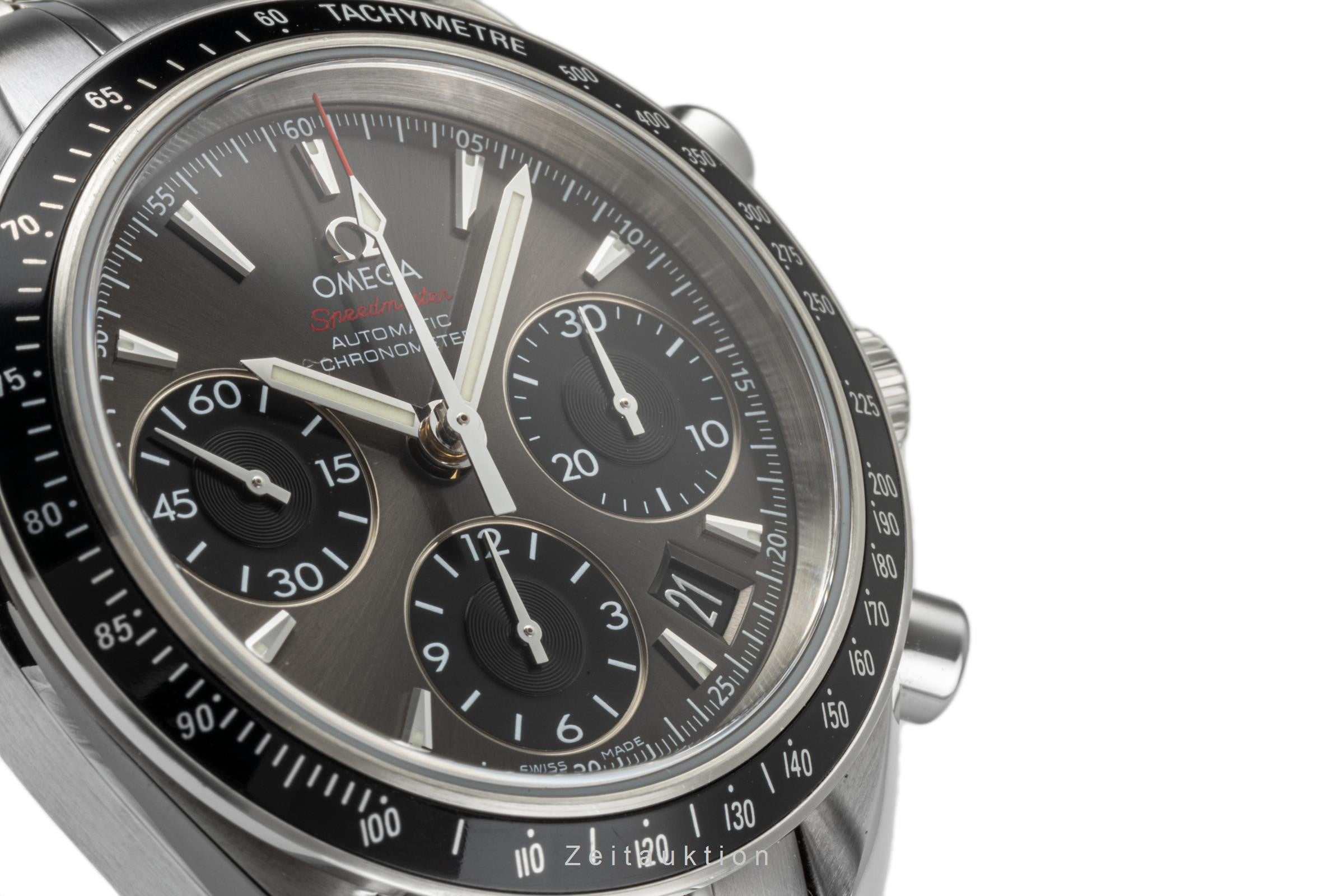 Omega Speedmaster Date Chronograph Edelstahl Automatik Ref. 323.30.40.40.06.001 [2302727]