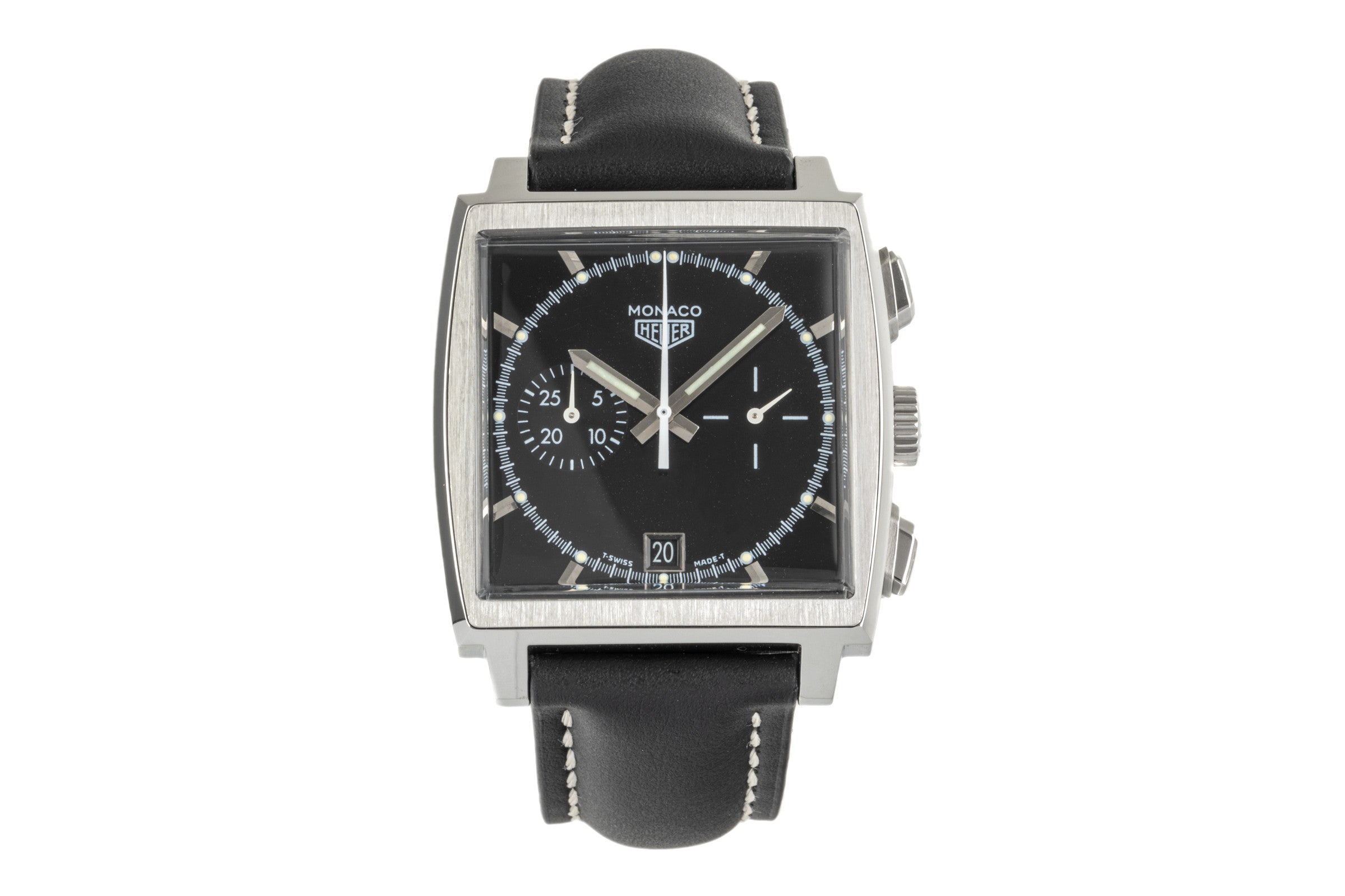 Tag Heuer Monaco Chronograph Stahl Automatik Herrenuhr Ref. CS2110 VP: 7550,- € [2302740]