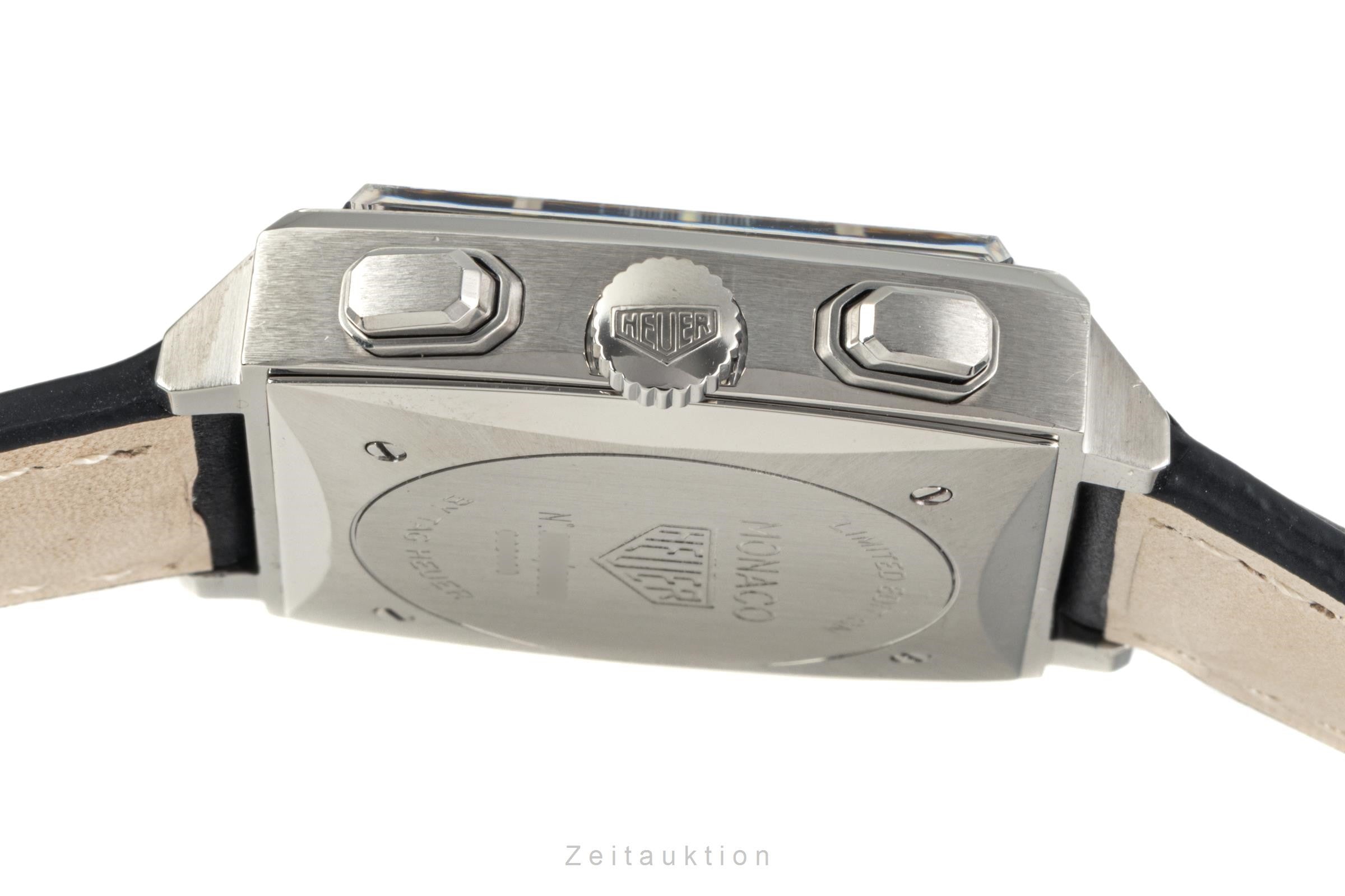 Tag Heuer Monaco Chronograph Stahl Automatik Herrenuhr Ref. CS2110 VP: 7550,- € [2302740]