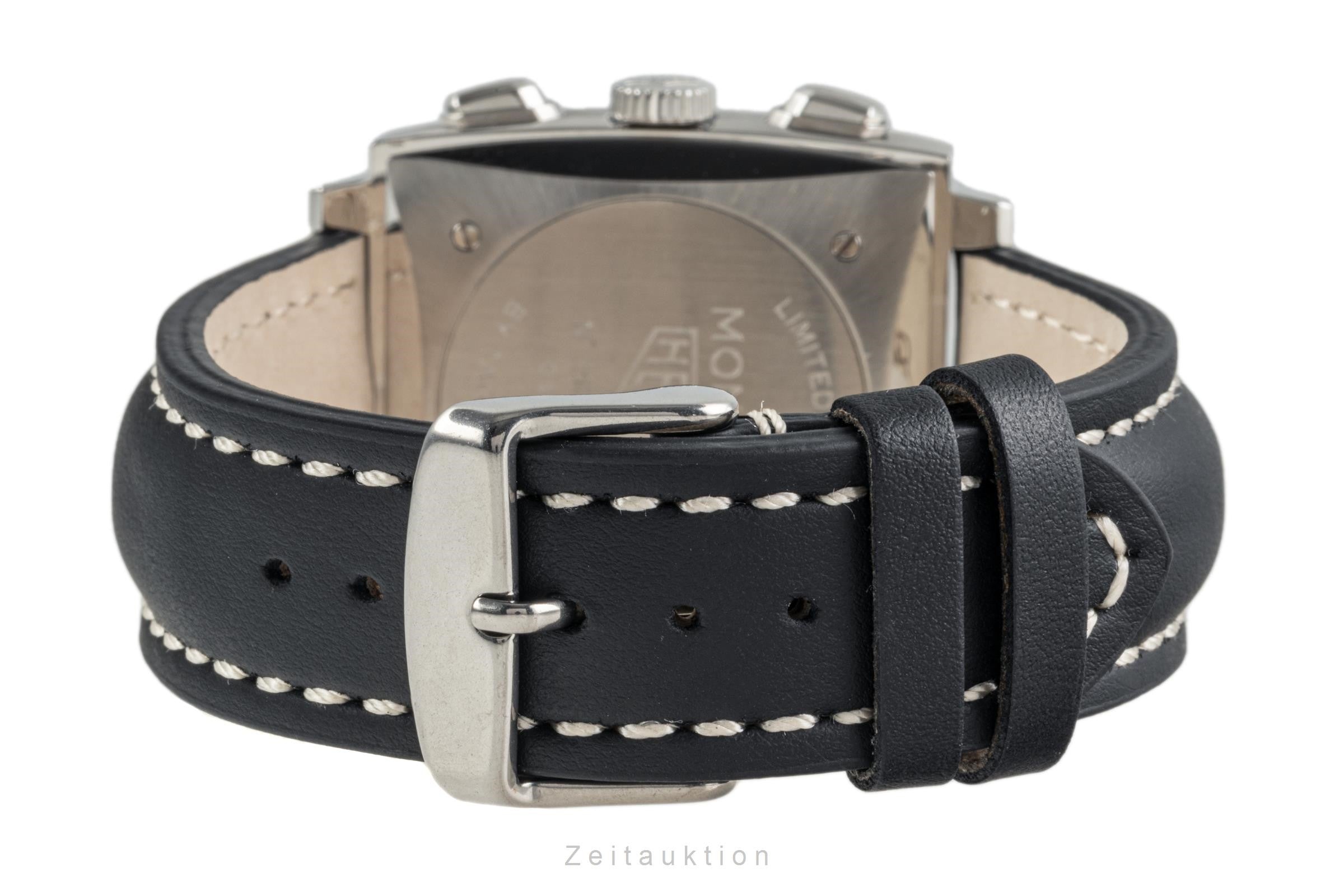 Tag Heuer Monaco Chronograph Stahl Automatik Herrenuhr Ref. CS2110 VP: 7550,- € [2302740]