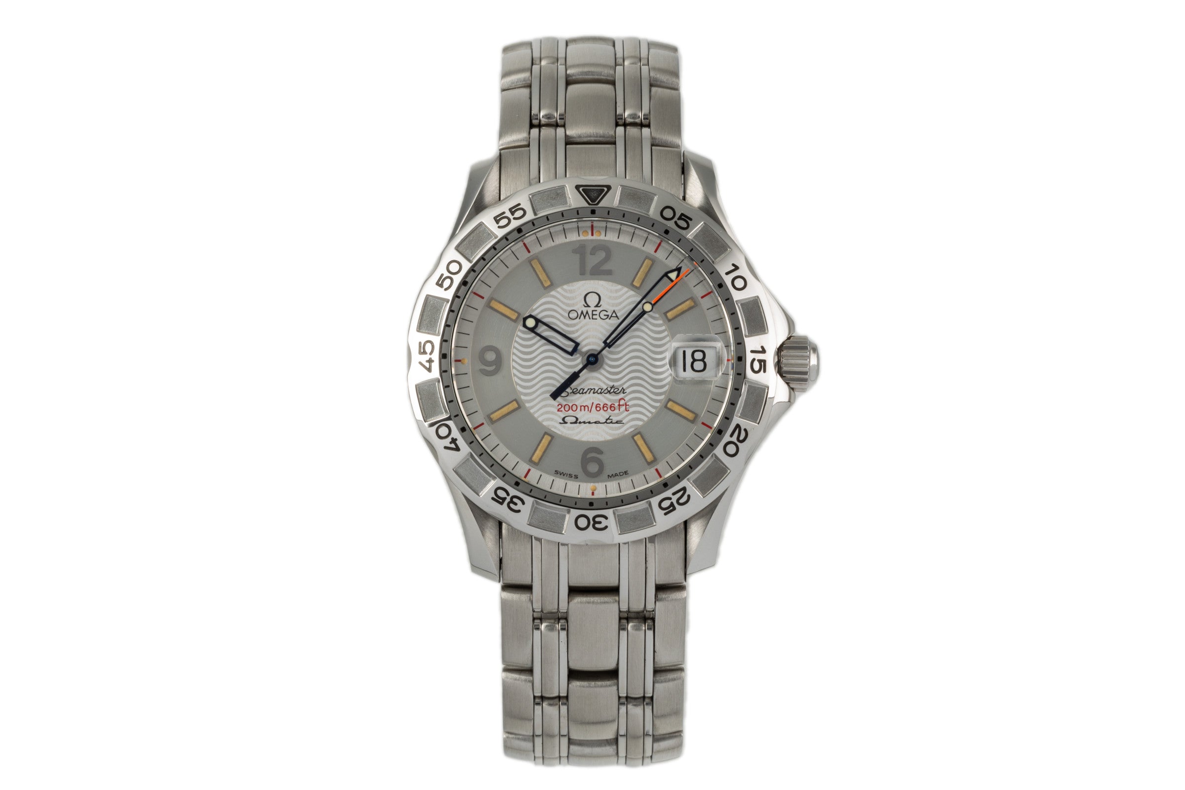Omega Seamaster Omegamatic 200M Silver Dial Edelstahl Herrenuhr Ref. 2514.30.00  [2302745]