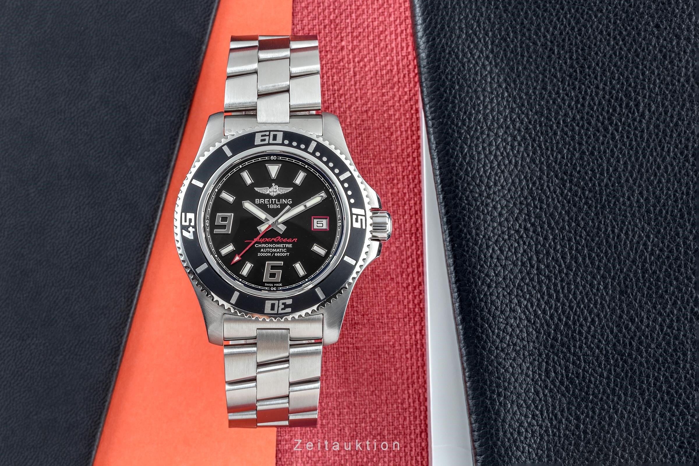 Breitling Superocean 44 Edelstahl Automatik Herrenuhr Ref A17391 VP: 5150 € [2302761]