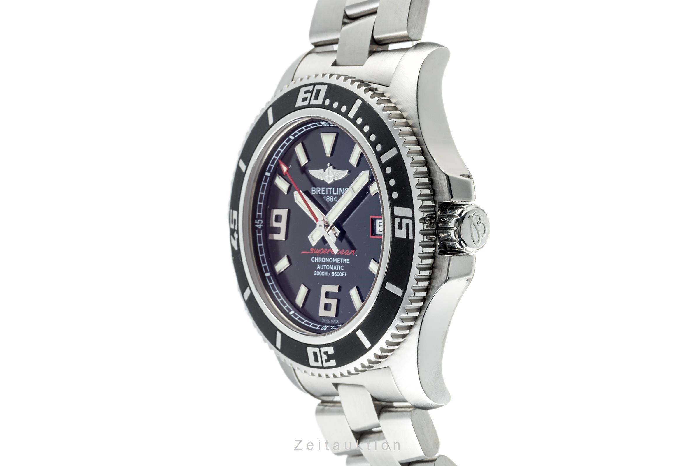 Breitling Superocean 44 Edelstahl Automatik Herrenuhr Ref A17391 VP: 5150 € [2302761]