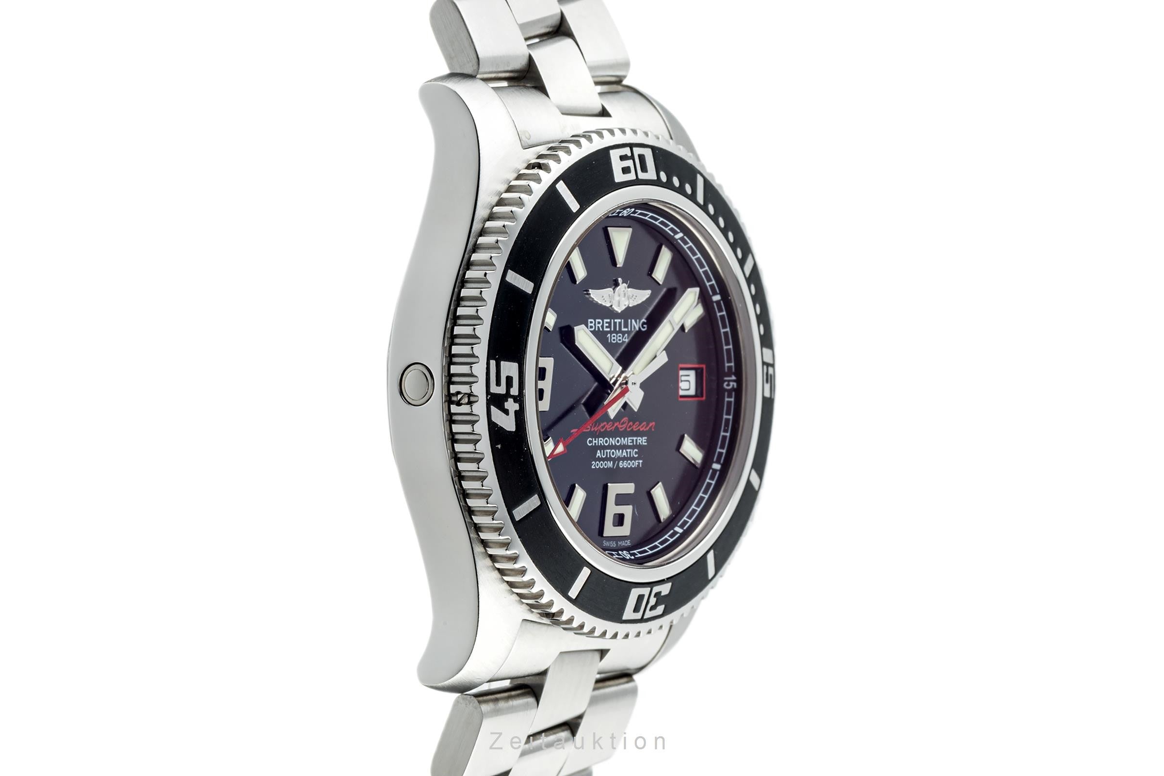 Breitling Superocean 44 Edelstahl Automatik Herrenuhr Ref A17391 VP: 5150 € [2302761]