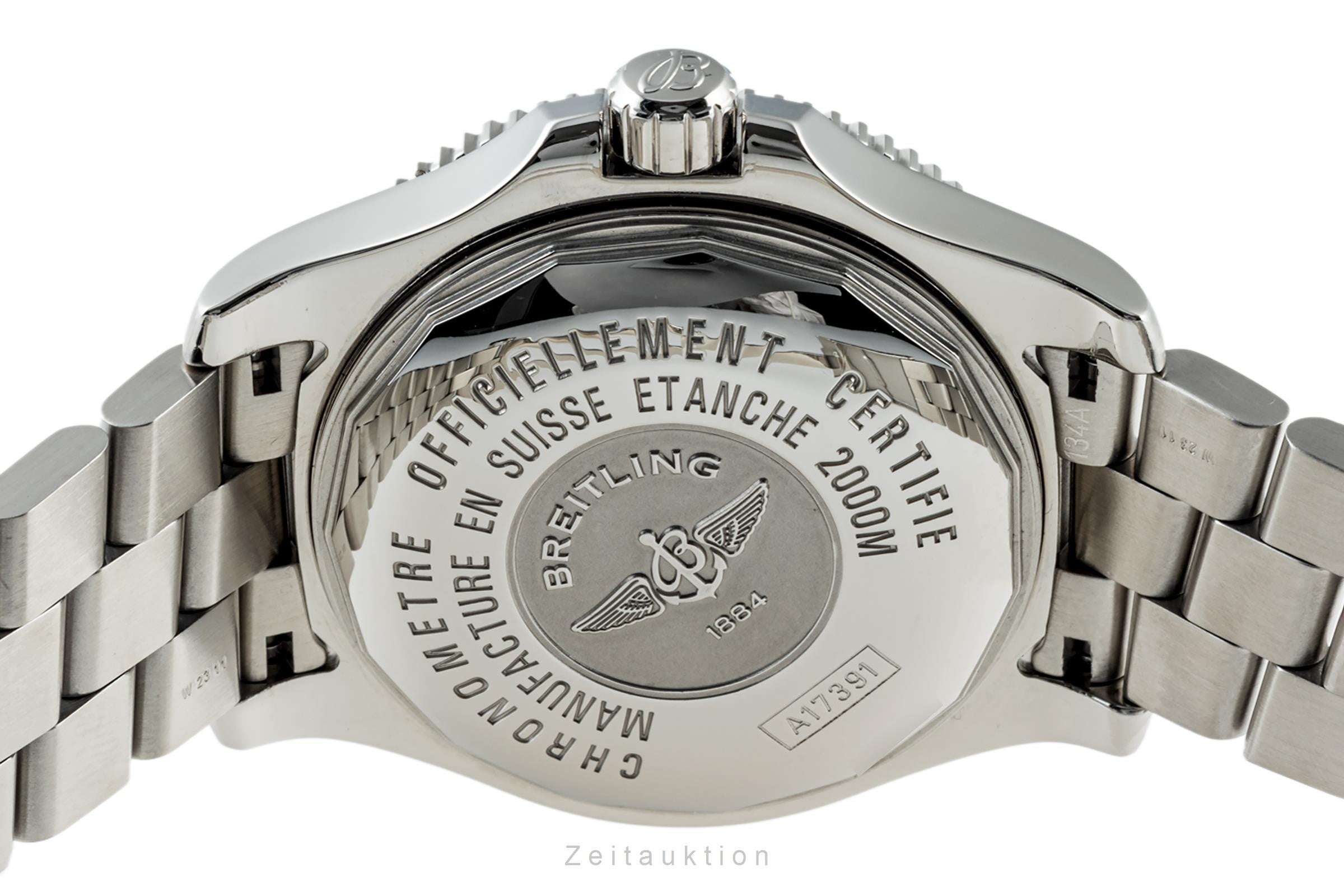 Breitling Superocean 44 Edelstahl Automatik Herrenuhr Ref A17391 VP: 5150 € [2302761]