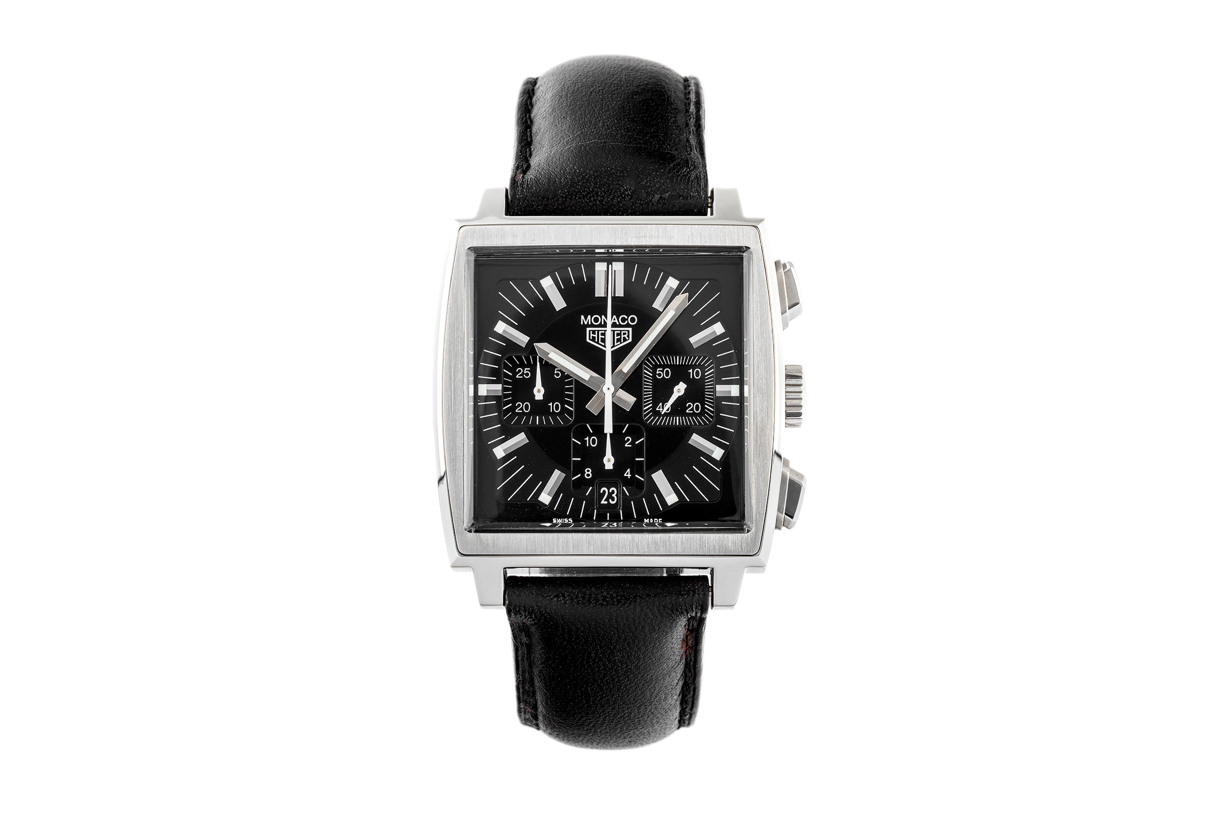 Tag Heuer Monaco cronógrafo acero automático reloj para caballeros CS2111 LP: 7550EUR  [2302772]