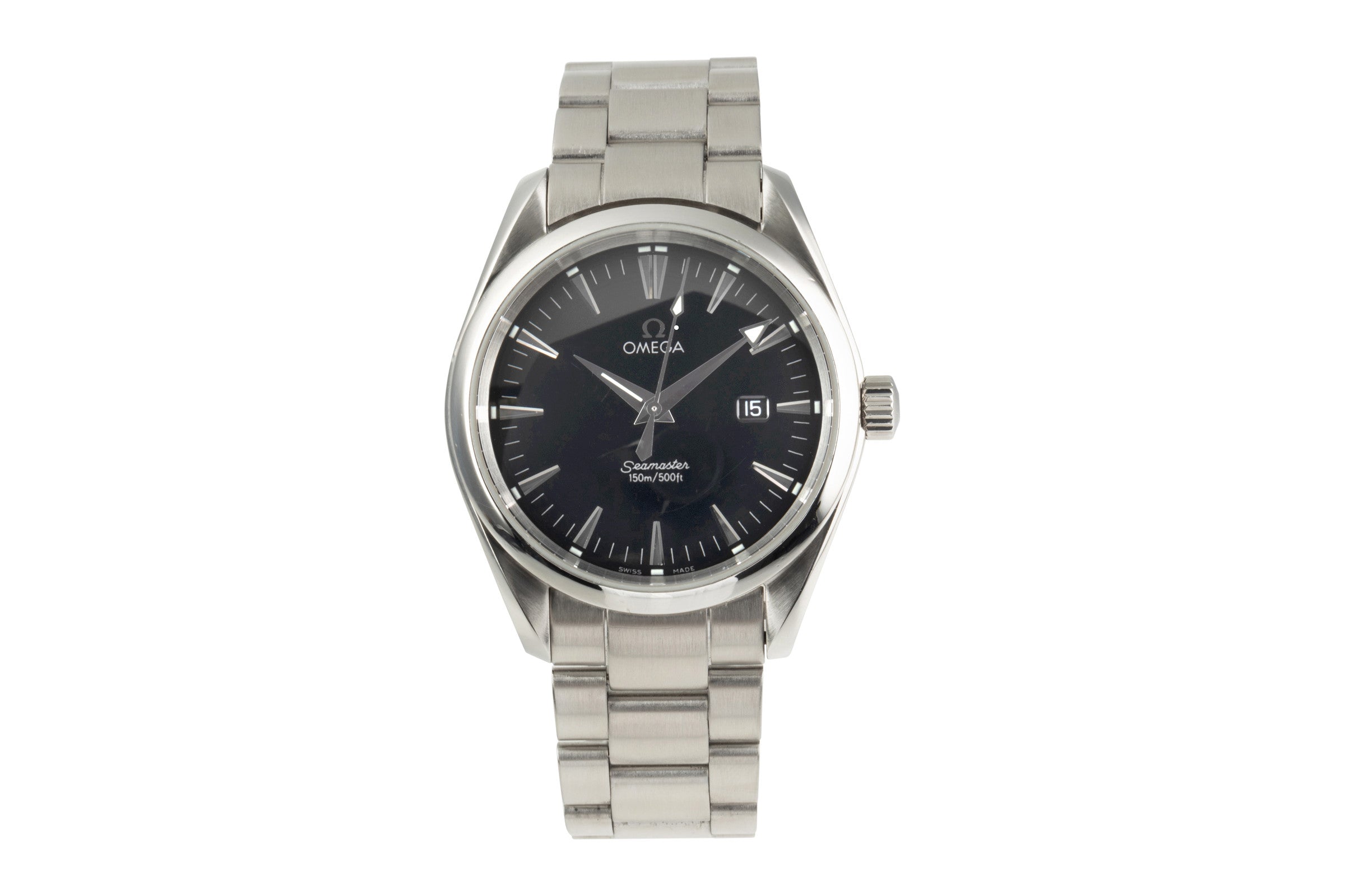Omega Seamaster Aqua Terra 150M Black Dial Edelstahl Herrenuhr Ref. 2517.50.00  [2302778]