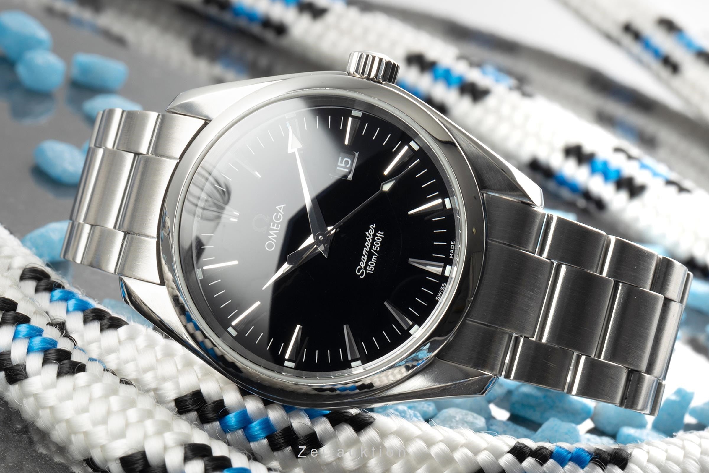 Omega Seamaster Aqua Terra 150M Black Dial Edelstahl Herrenuhr Ref. 2517.50.00  [2302778]