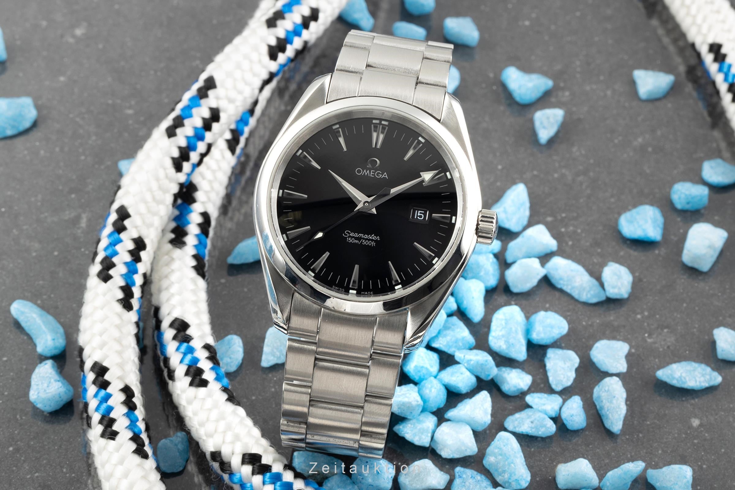 Omega Seamaster Aqua Terra 150M Black Dial Edelstahl Herrenuhr Ref. 2517.50.00  [2302778]