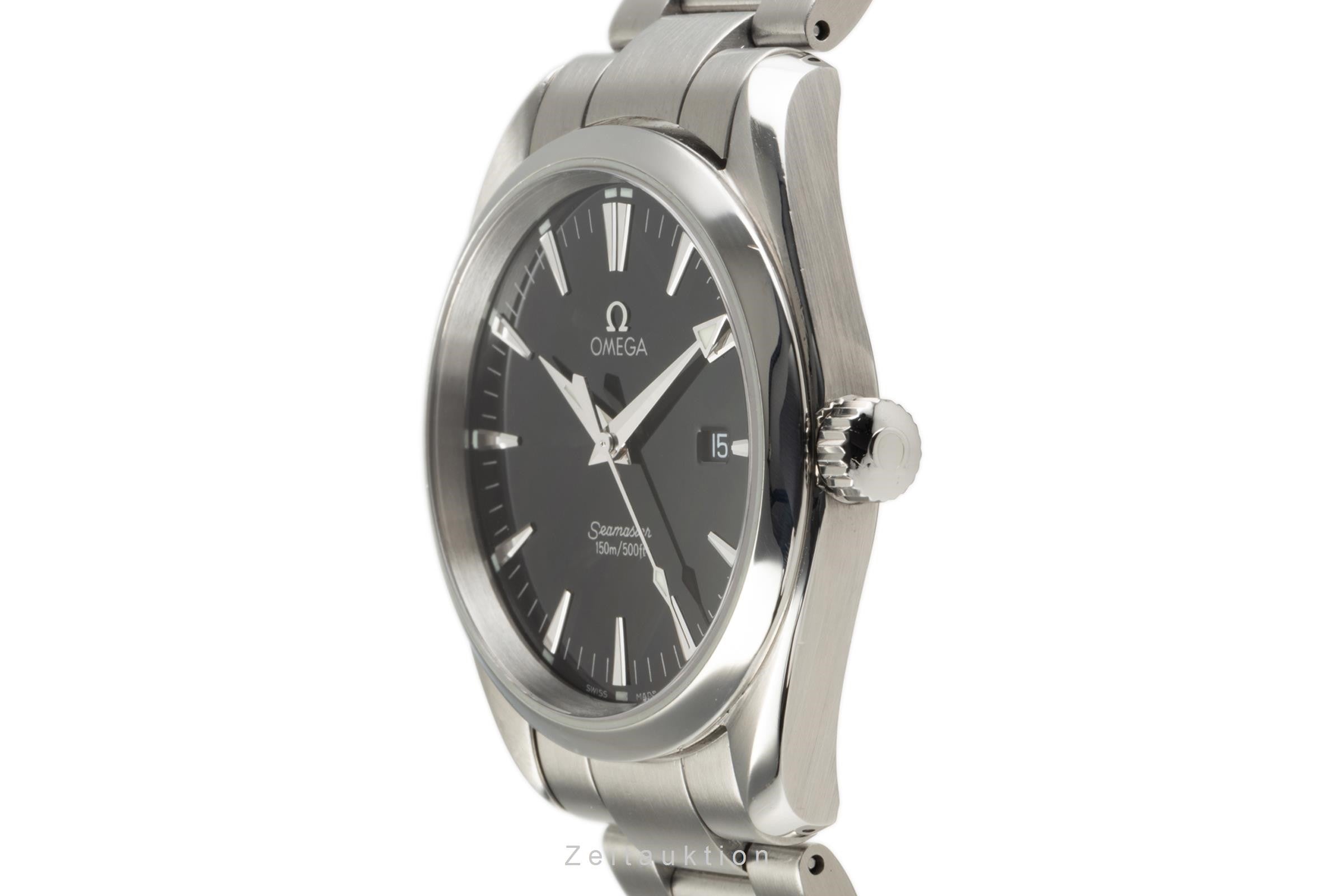 Omega Seamaster Aqua Terra 150M Black Dial Edelstahl Herrenuhr Ref. 2517.50.00  [2302778]