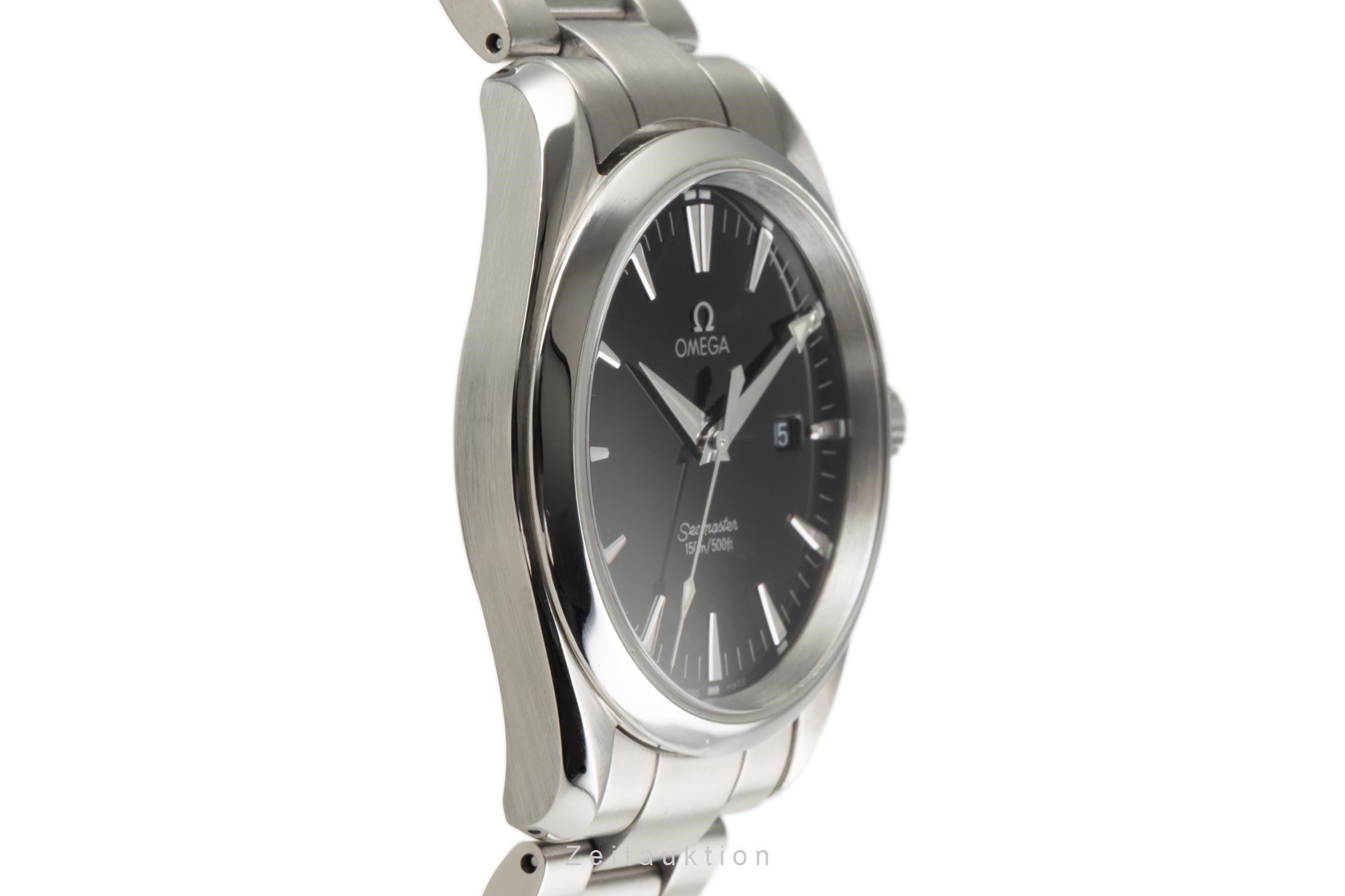 Omega Seamaster Aqua Terra 150M Black Dial Edelstahl Herrenuhr Ref. 2517.50.00  [2302778]