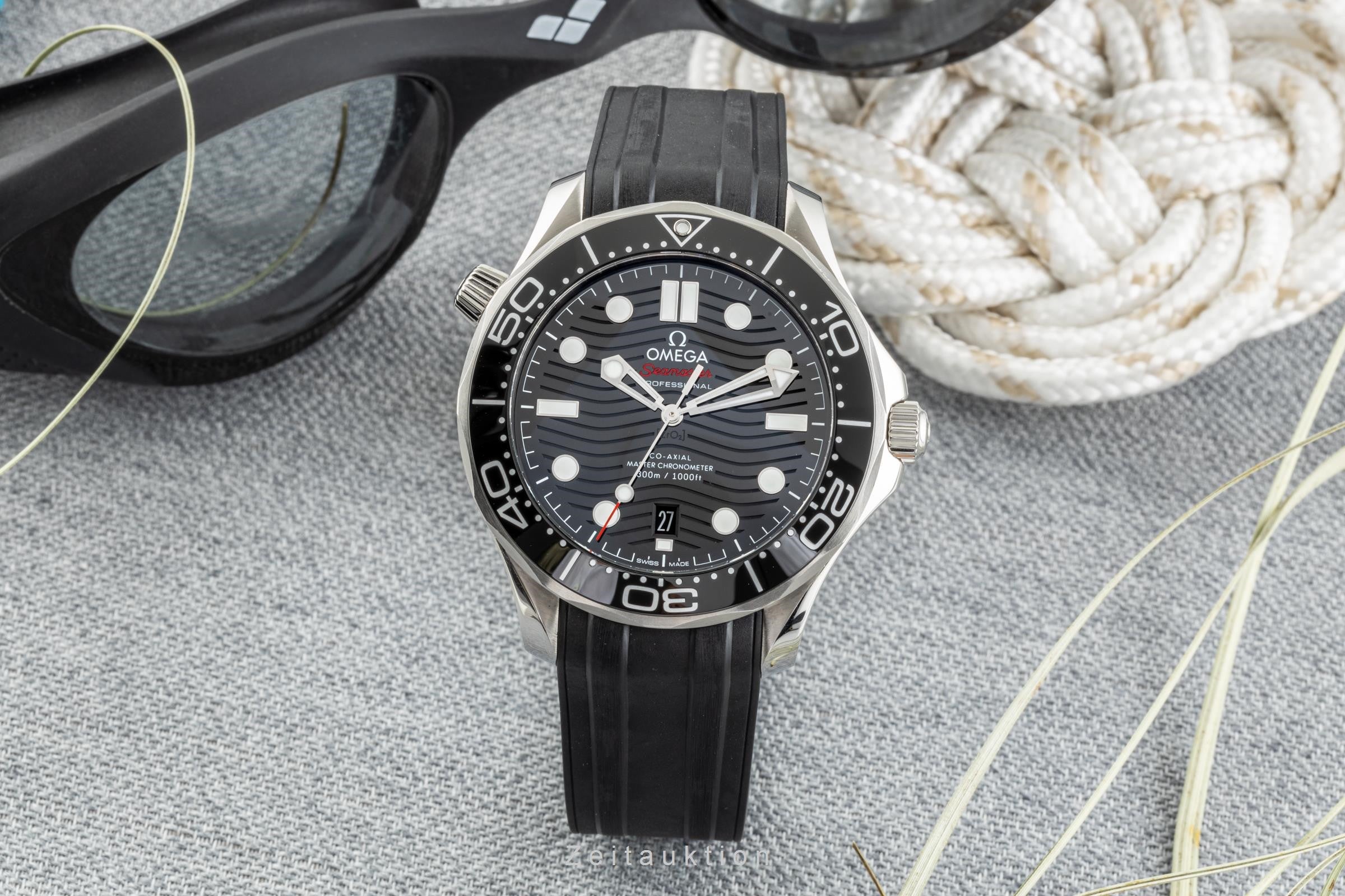 Omega Seamaster steel automatic men's watch 210.32.42.20.01.001 LP: 5900EUR  [2302779]