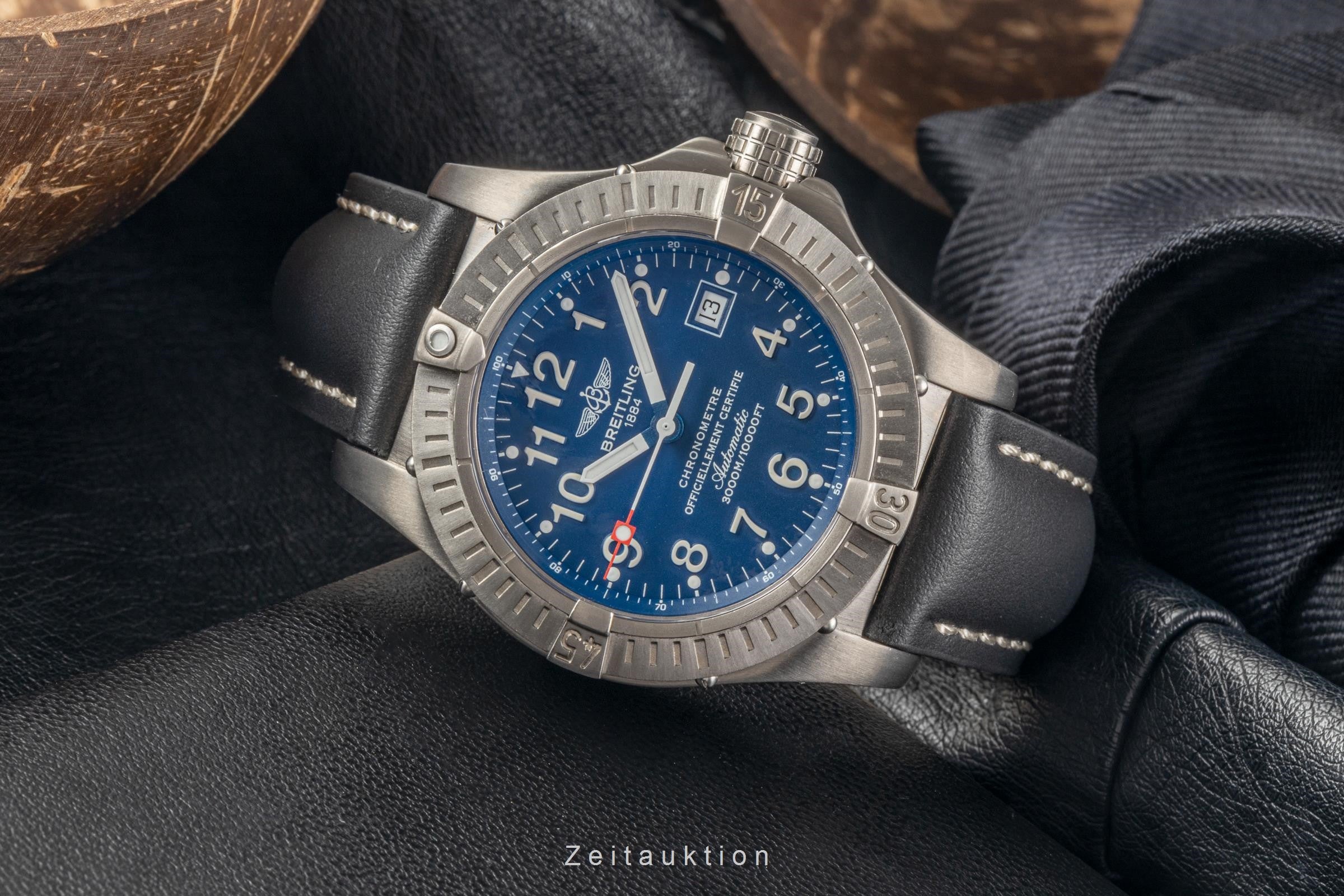 Breitling Avenger Seawolf Automatik Titan Herrenuhr Ref. E17370 VP: 4950,- € [2302792]