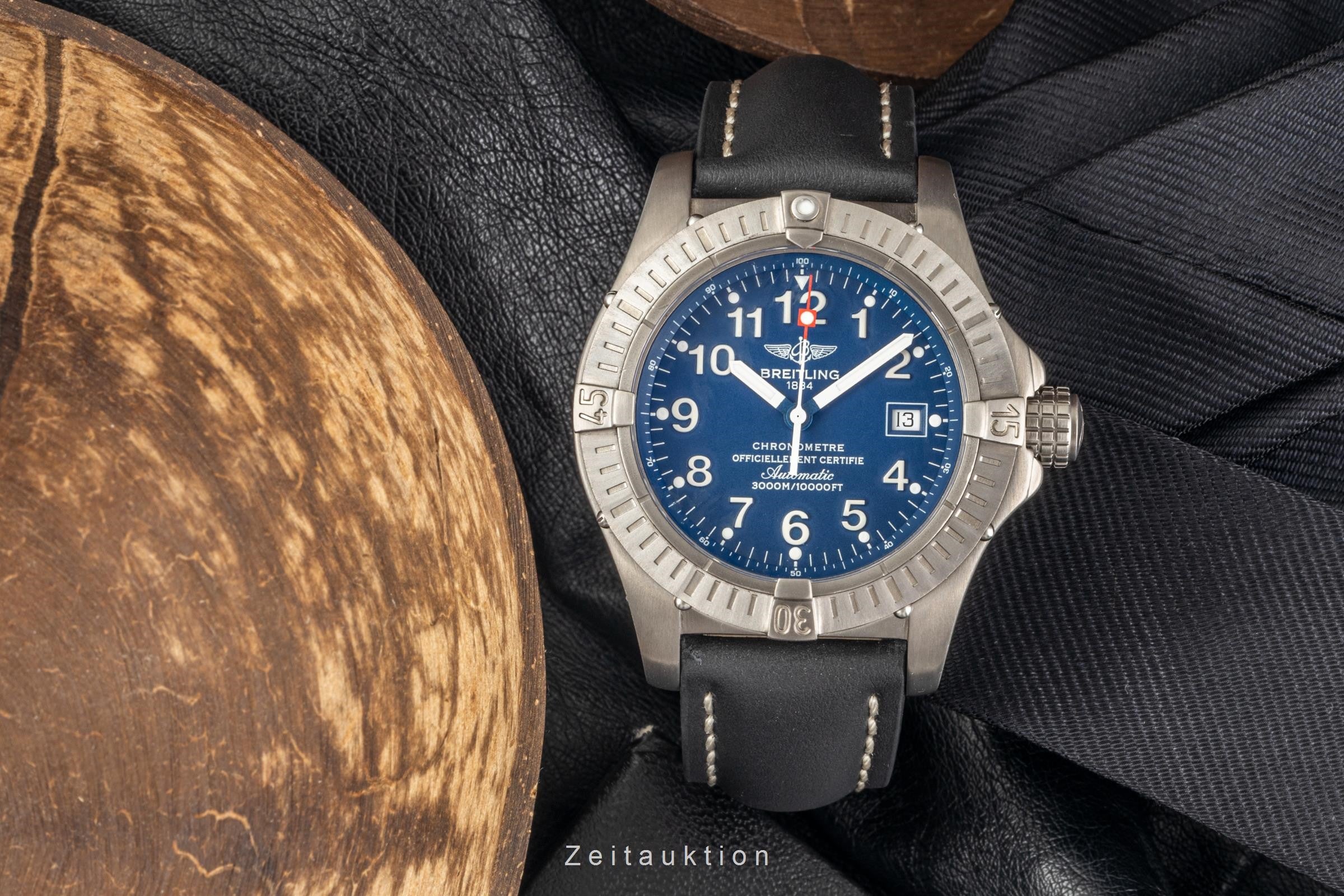 Breitling Avenger Seawolf Automatik Titan Herrenuhr Ref. E17370 VP: 4950,- € [2302792]