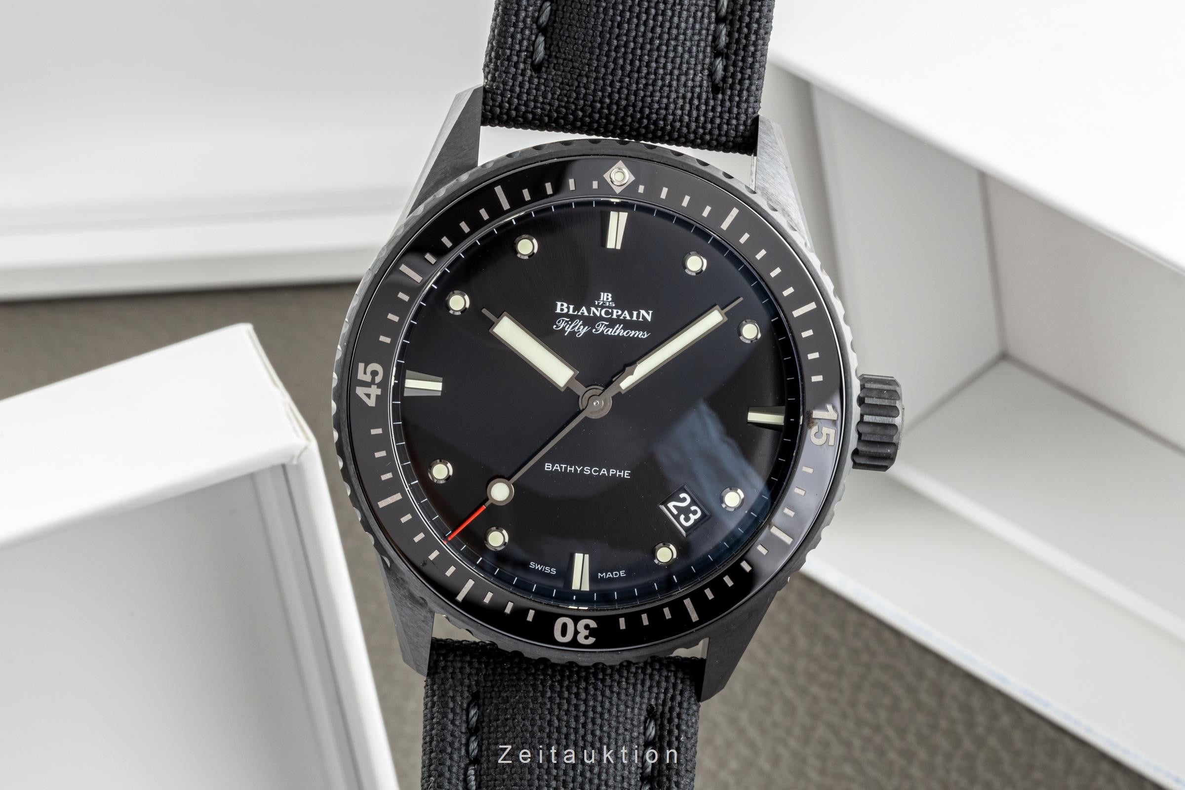 Blancpain Fifty Fathoms ceramic automatic men's watch 5000-0130-B52A LP: 13650EUR  [2302800]