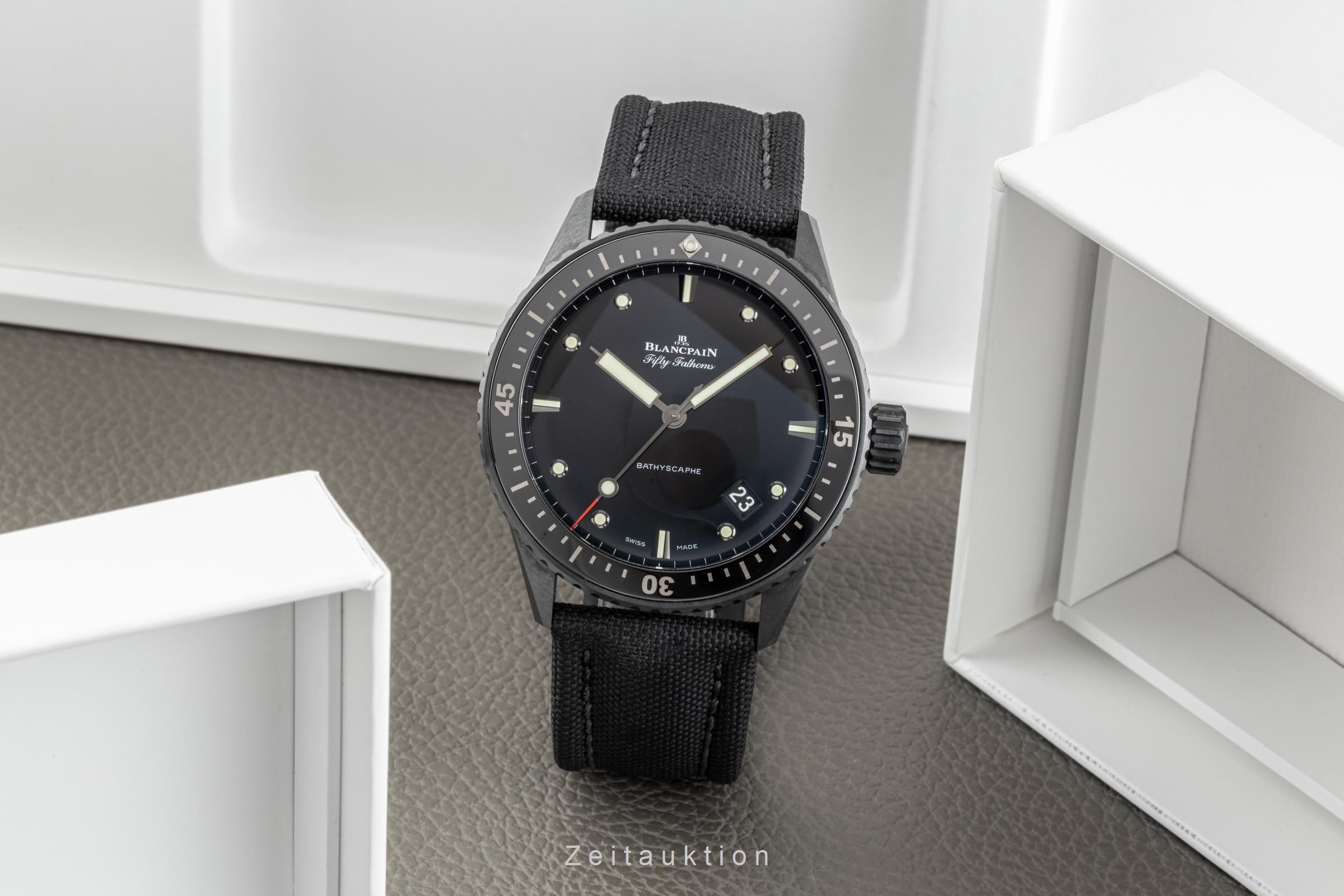Blancpain Fifty Fathoms ceramic automatic men's watch 5000-0130-B52A LP: 13650EUR  [2302800]