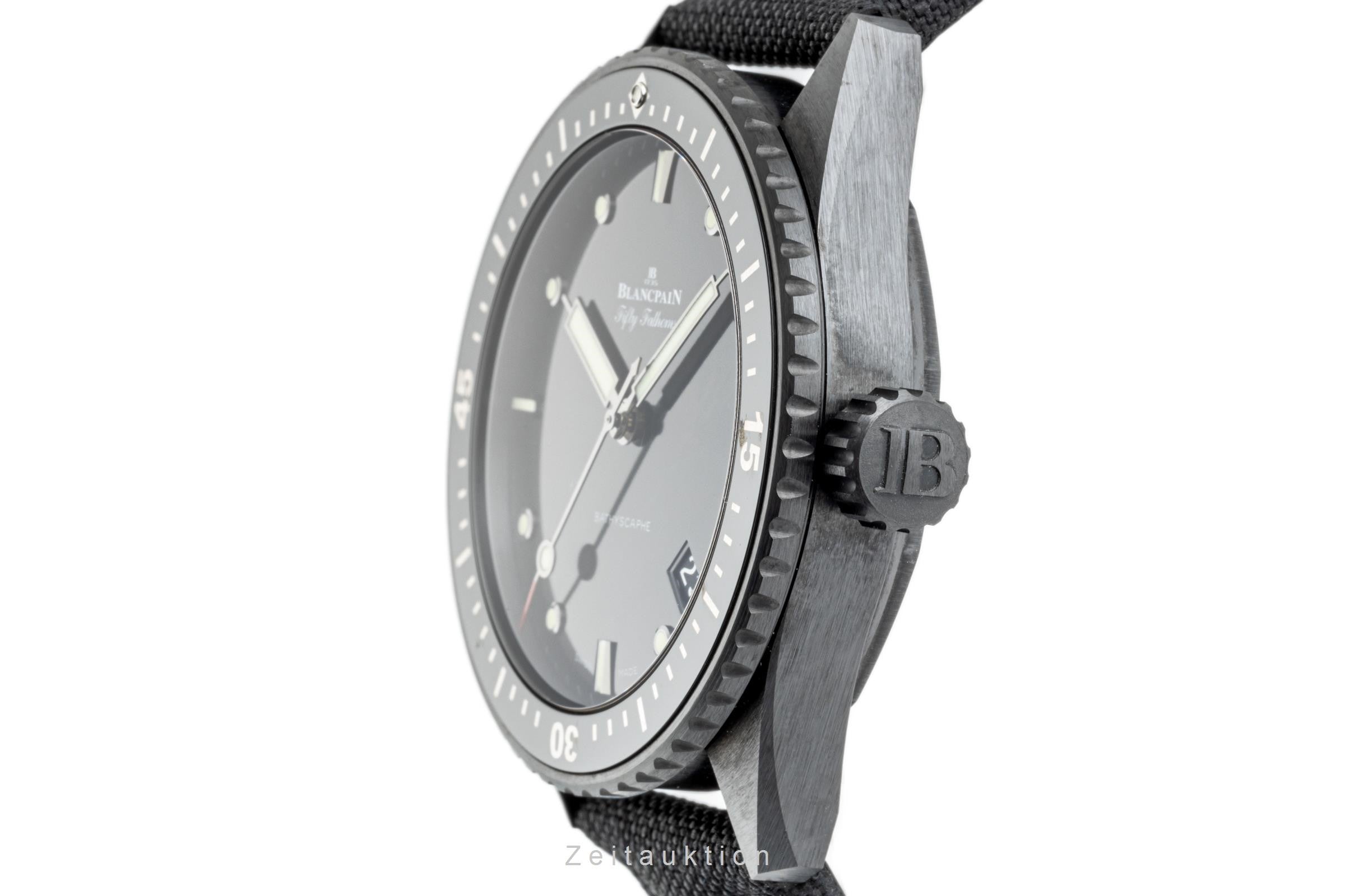 Blancpain Fifty Fathoms ceramic automatic men's watch 5000-0130-B52A LP: 13650EUR  [2302800]