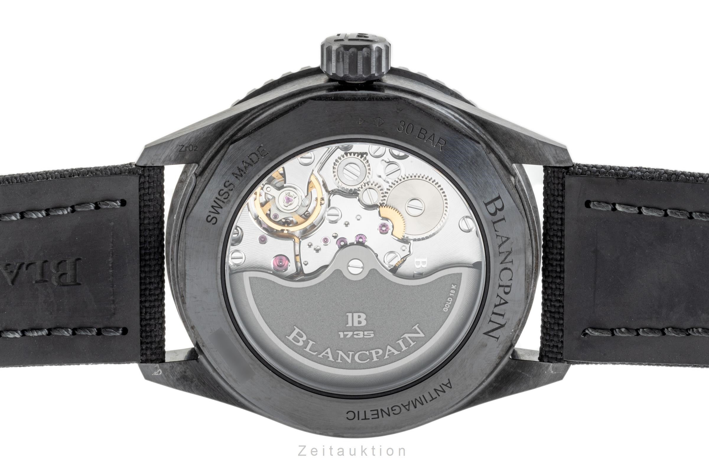 Blancpain Fifty Fathoms ceramic automatic men's watch 5000-0130-B52A LP: 13650EUR  [2302800]