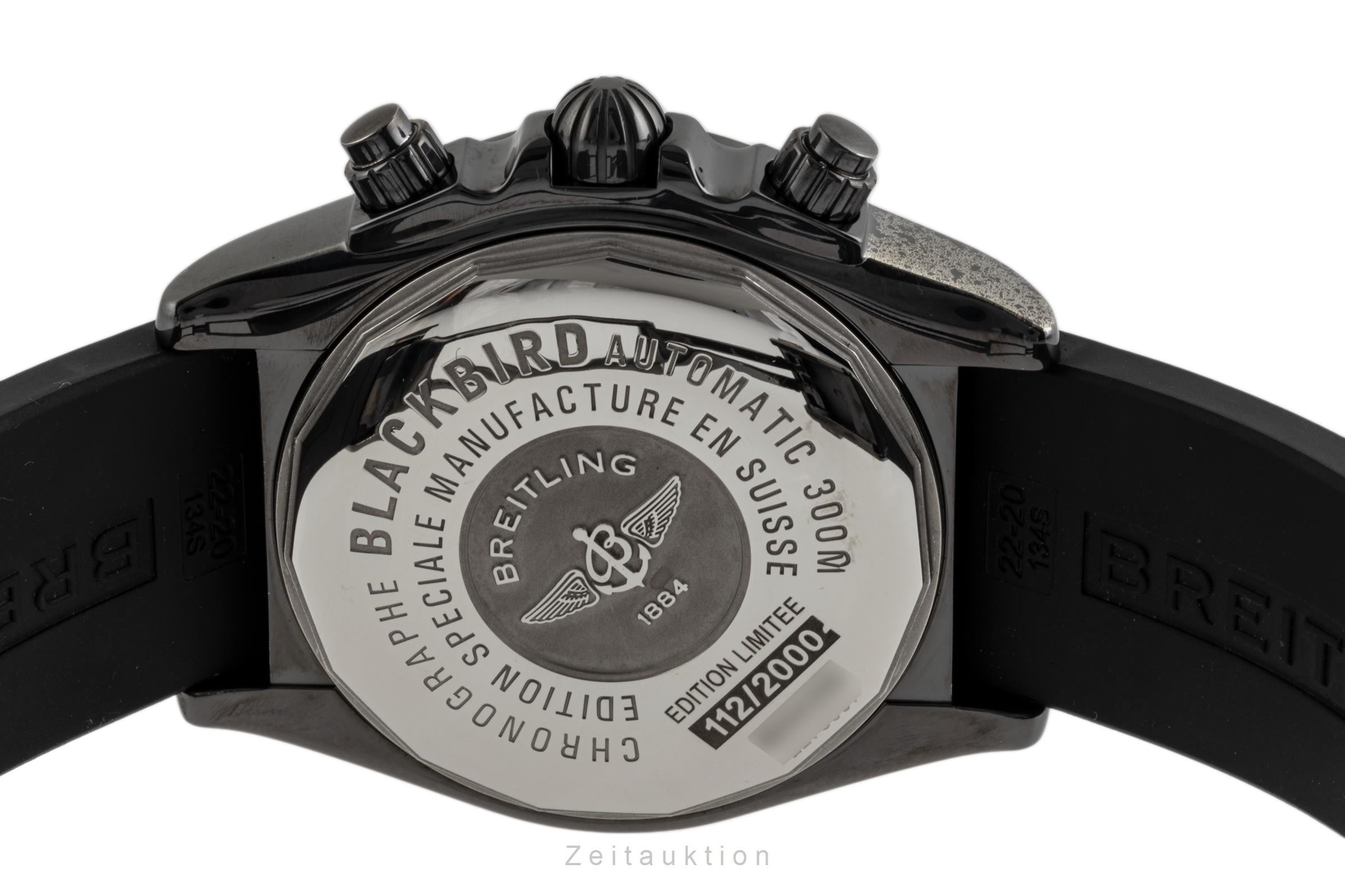 Breitling Blackbird chronograph steel automatic men's watch M44359 Limited  [2302821]